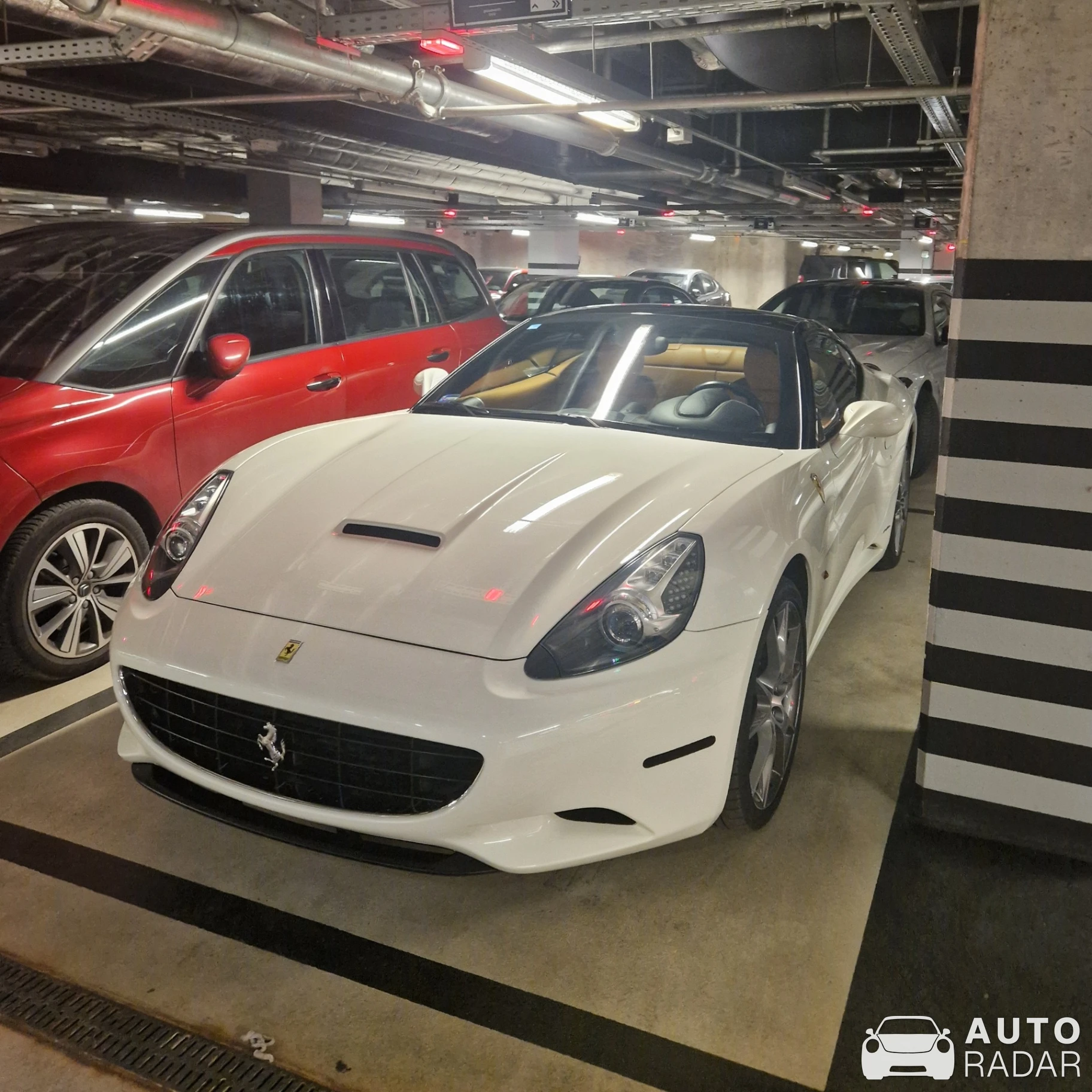 Ferrari California spotted in Warszawa, Poland