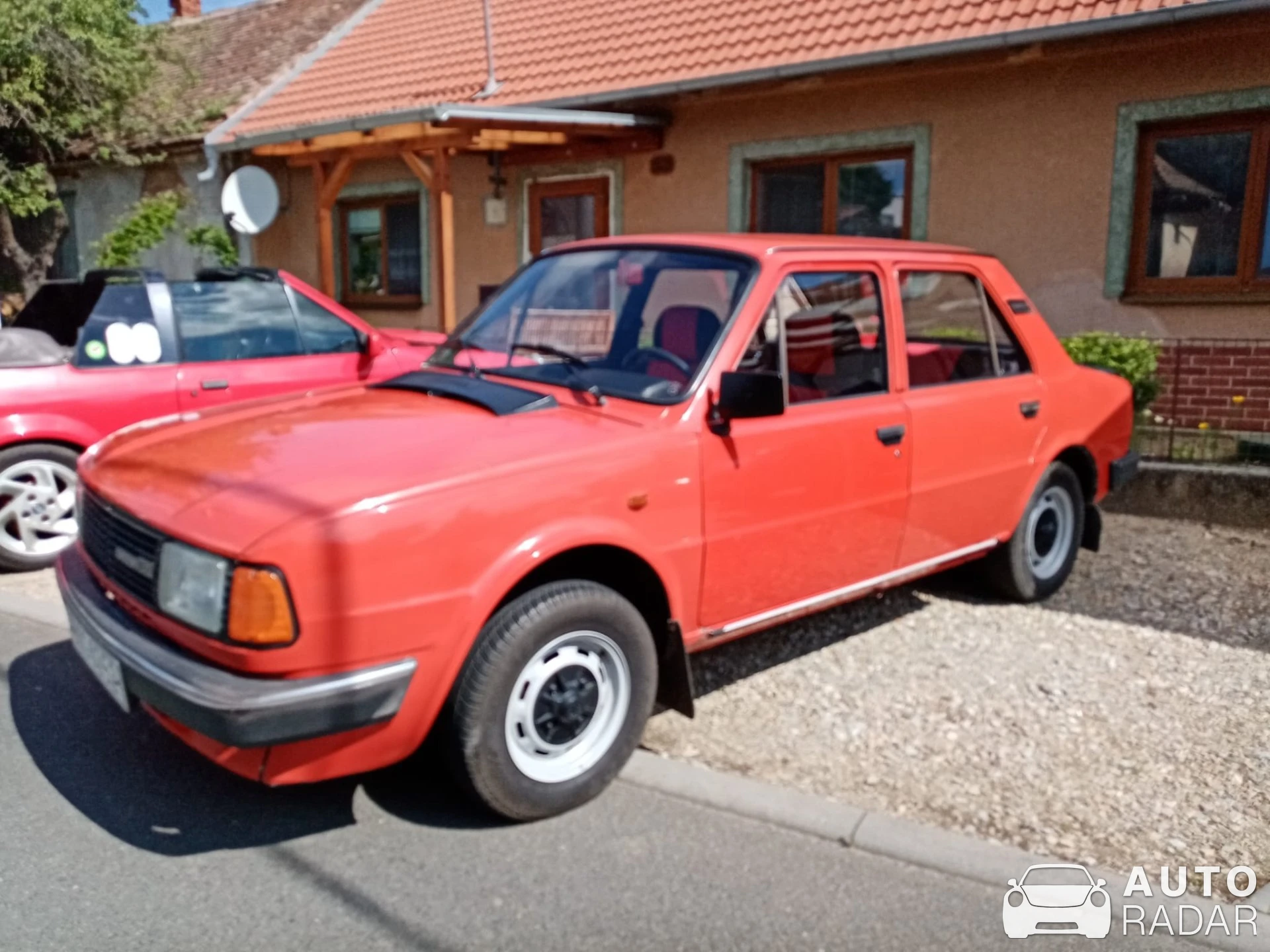 Škoda 105L spotted in Dobelice