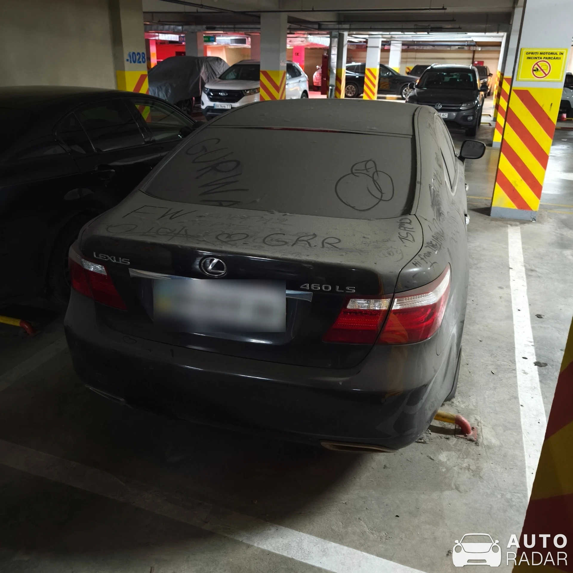 Lexus LS 460 spotted in Chișinău