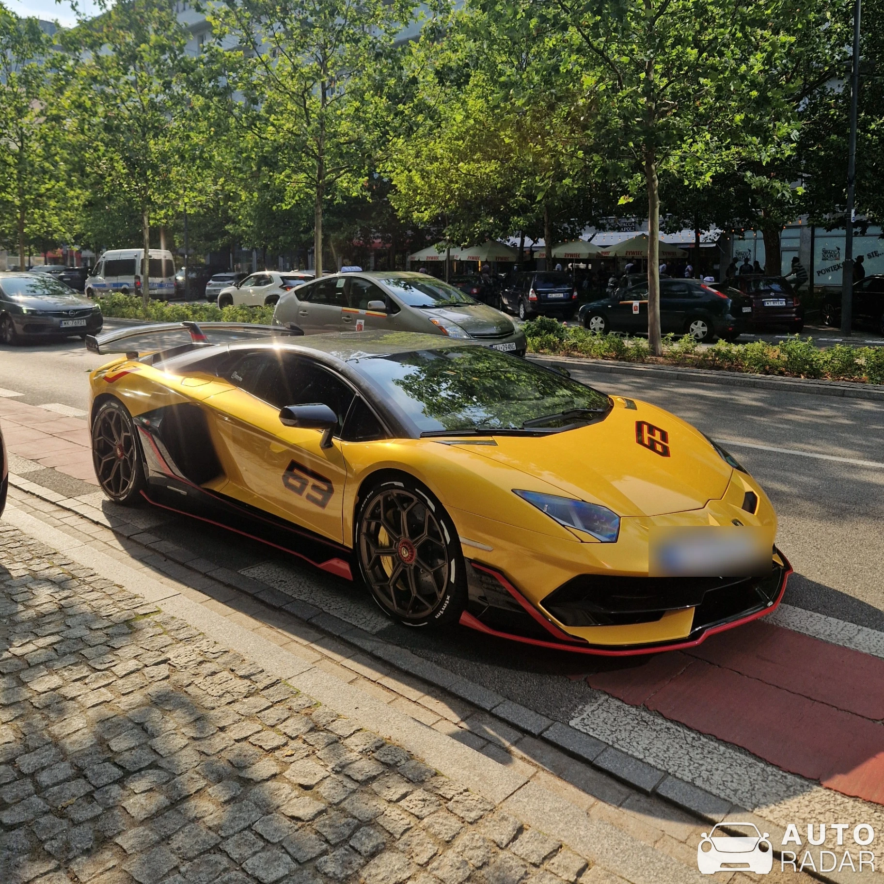 Lamborghini Aventador LP770-4 SVJ spotted in Warszawa, Poland