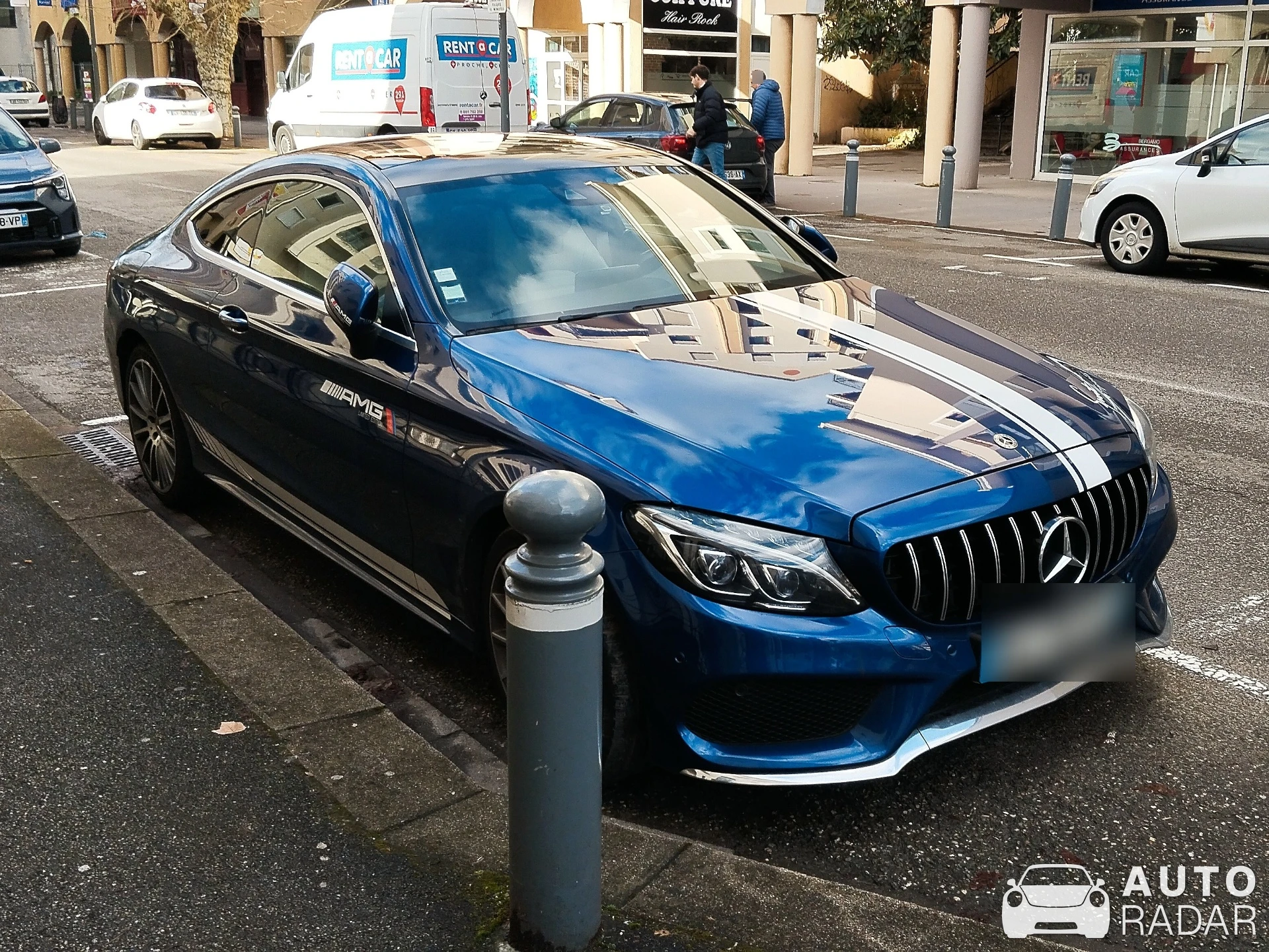 Mercedes-Benz C-Klasse Coupé C205 spotted in Chambéry, France