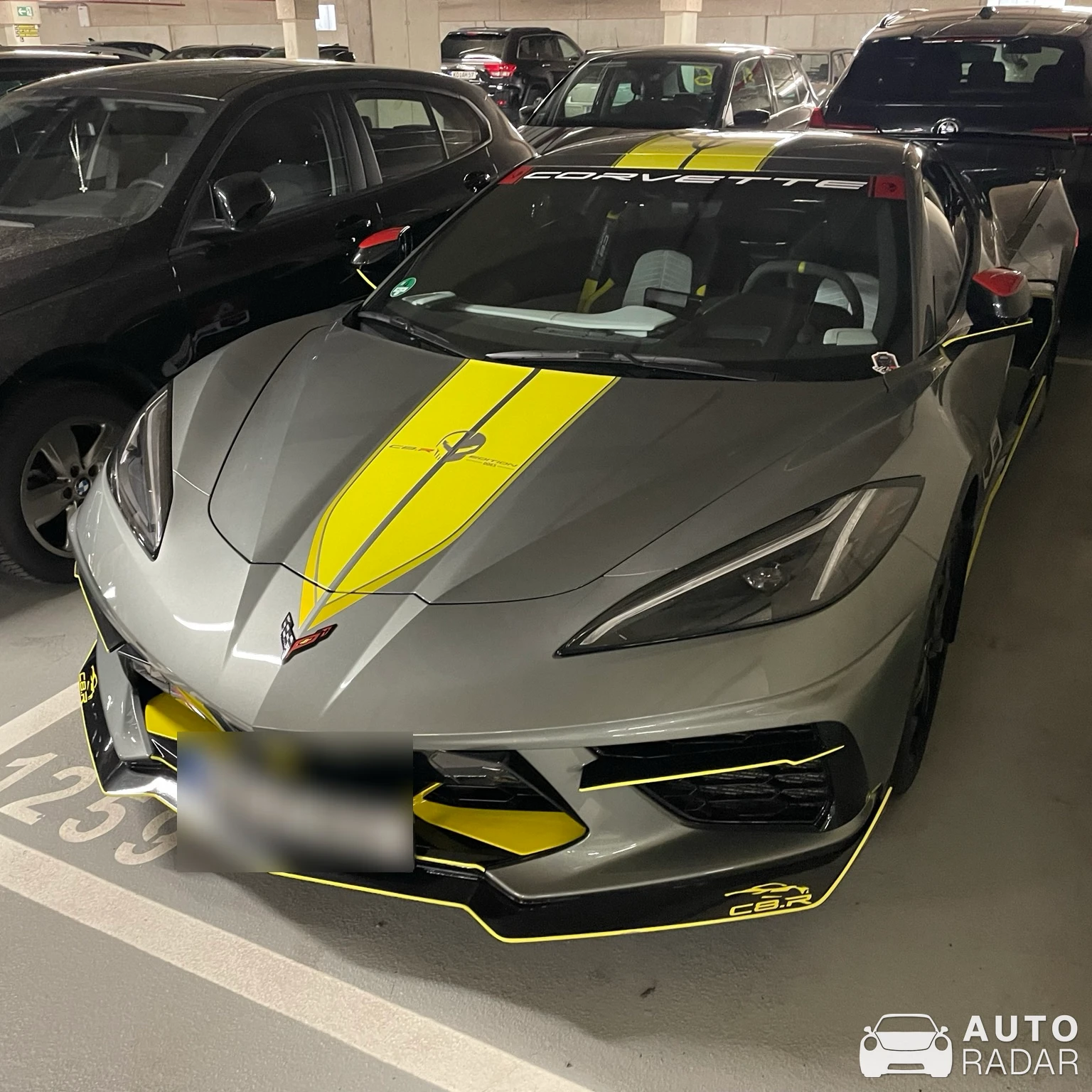 Chevrolet Corvette C8 IMSA GTLM Championship Edition spotted in Nürburg