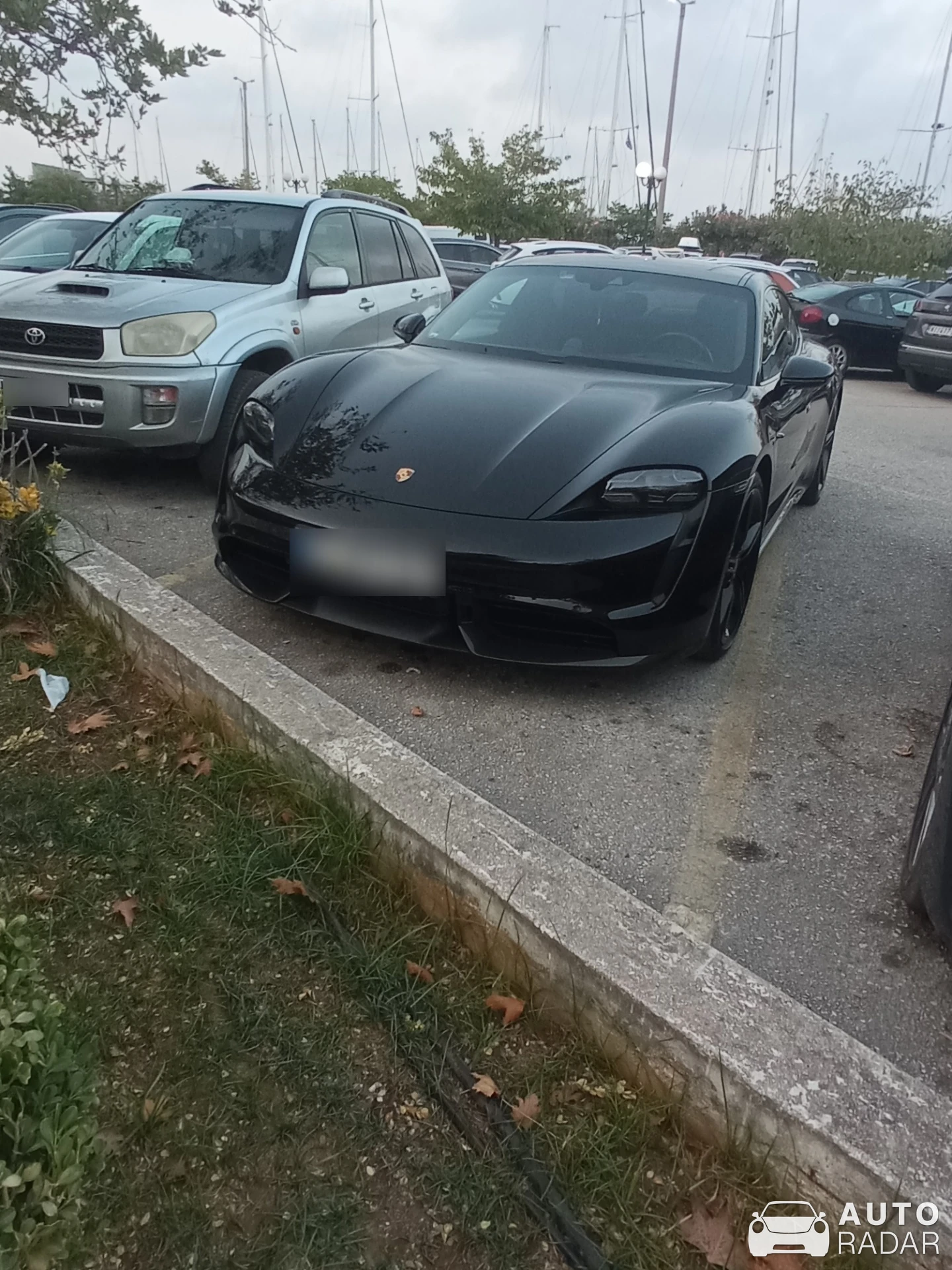 Porsche Taycan spotted in Preveza