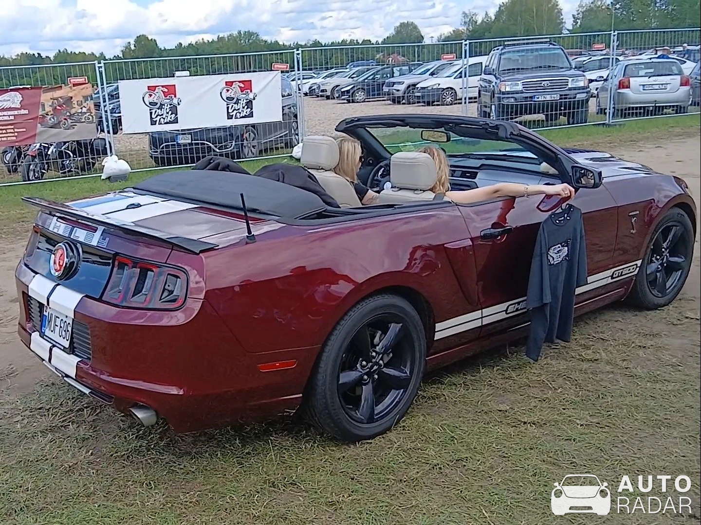 Ford Mustang Shelby GT500 Convertible spotted in Druskininkai