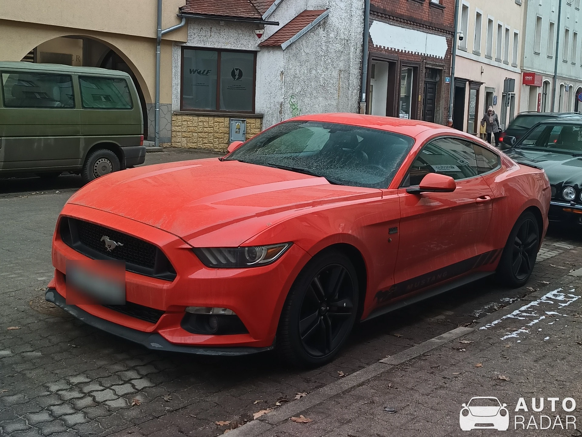 Ford Mustang GT spotted in Lwówek Śląski, Poland