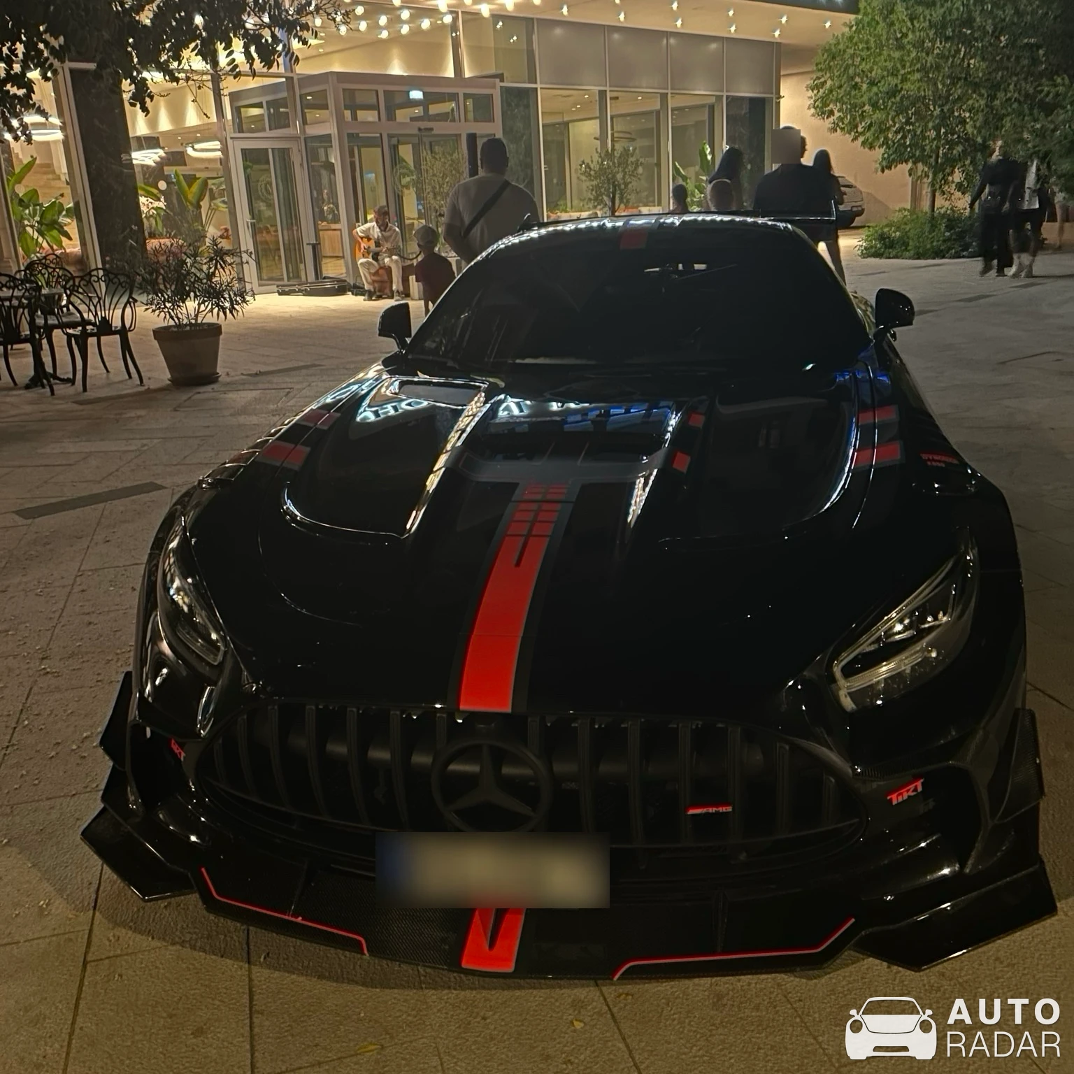 Mercedes-AMG GT R Pro C190 Tikt Performance spotted in Crikvenica