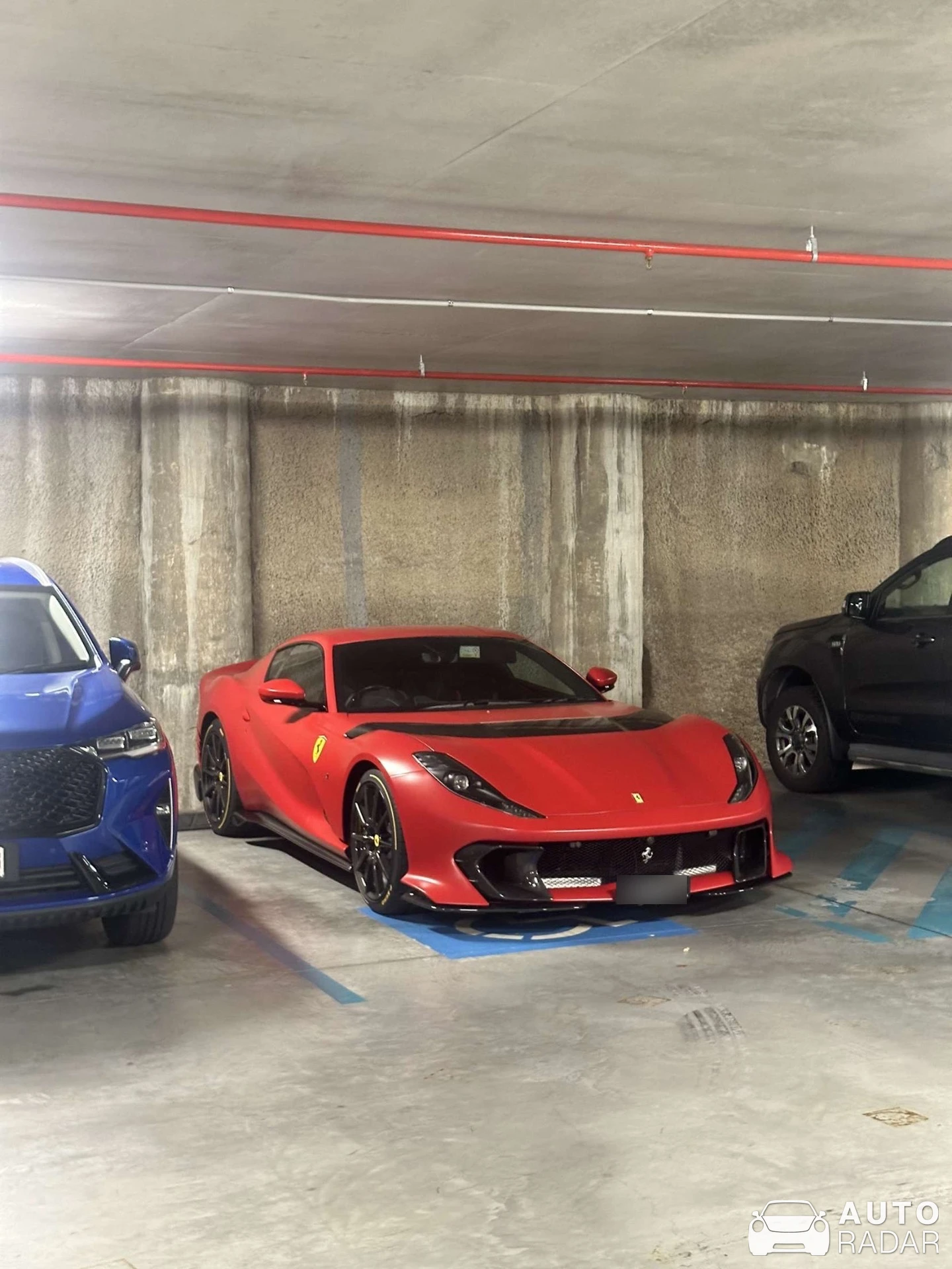 Ferrari 812 Competizione spotted in Fortitude Valley, Australia
