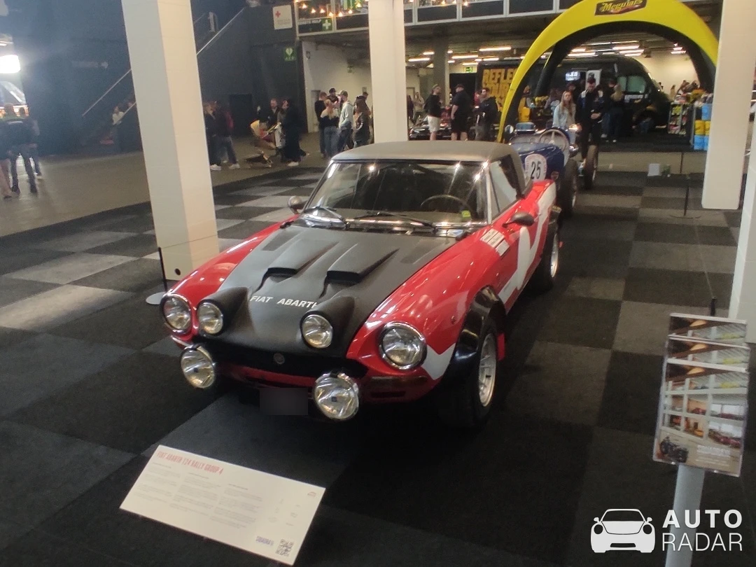 Fiat 131 Abarth Rally spotted in Gent
