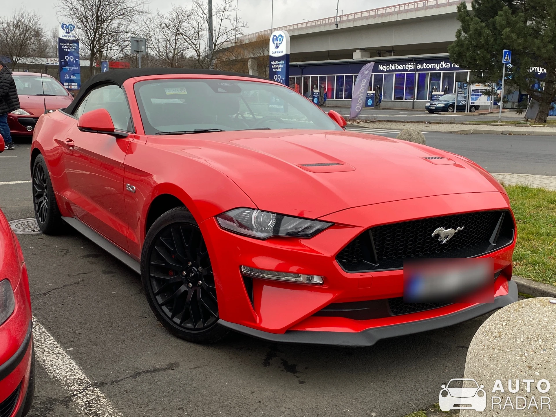 Ford Mustang GT Convertible 2018 spotted in Karlovy Vary, Česko