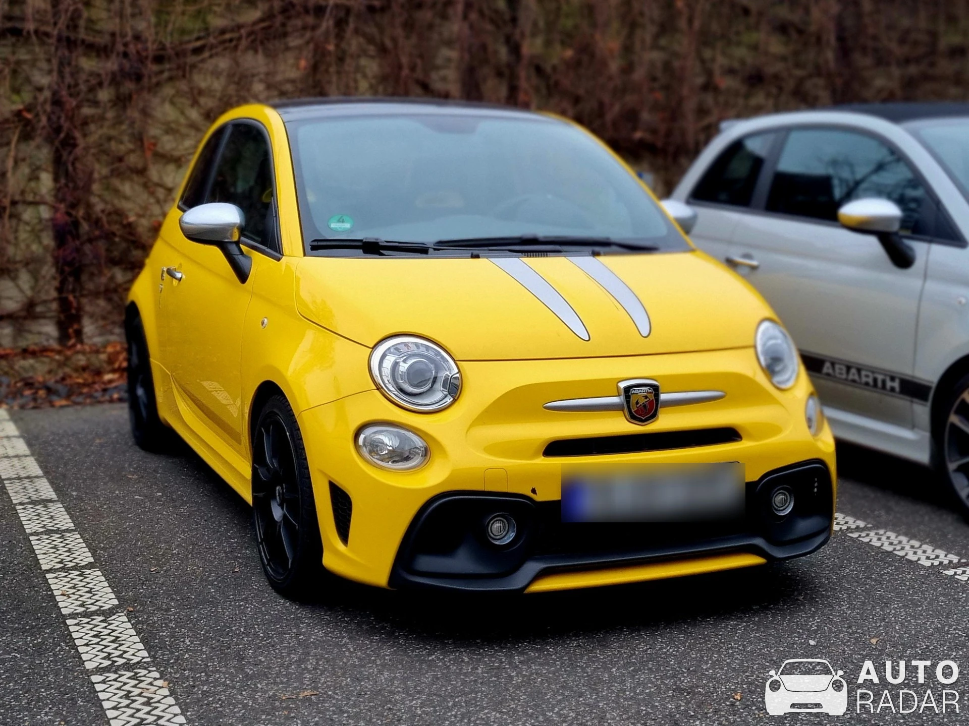 Abarth 595 spotted in Düsseldorf, Germany