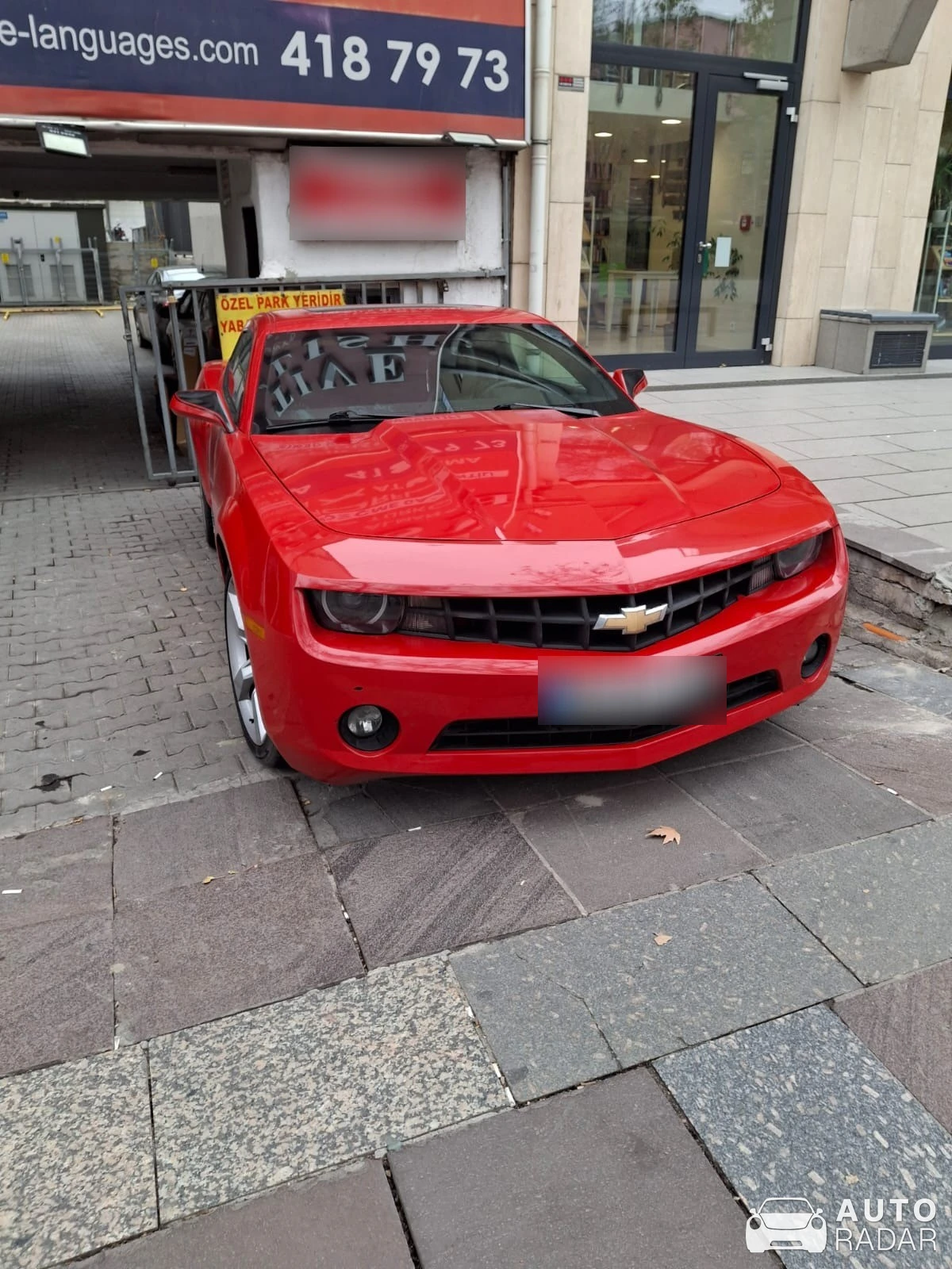 Chevrolet Camaro SS spotted in Çankaya, Türkiye