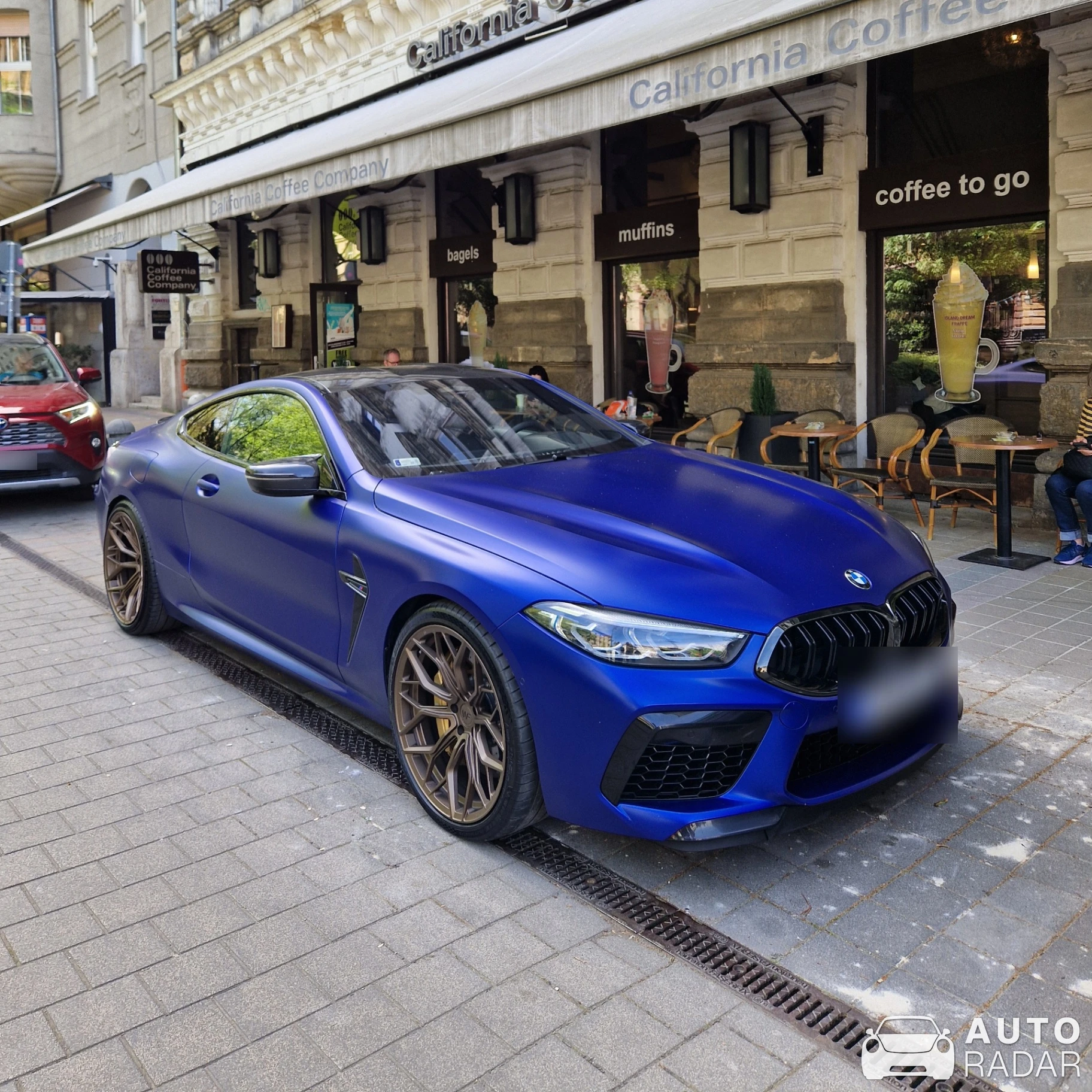 BMW M8 F92 Coupé Competition spotted in Budapest, Hungary