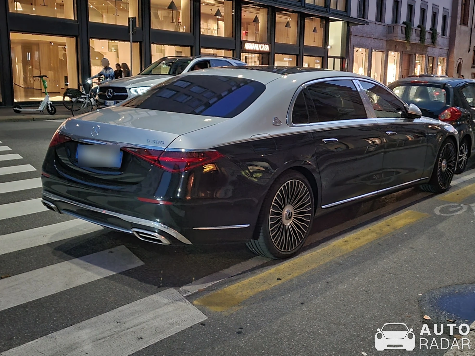 Mercedes-Maybach S 580 4MATIC spotted in Milano, Italia