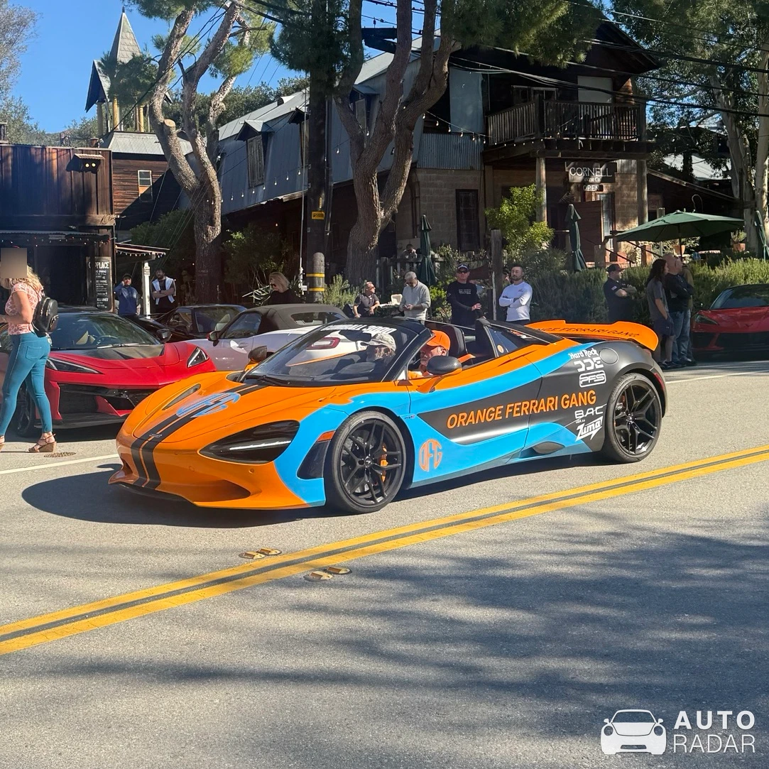 McLaren 750S Spider spotted in Agoura Hills, United States
