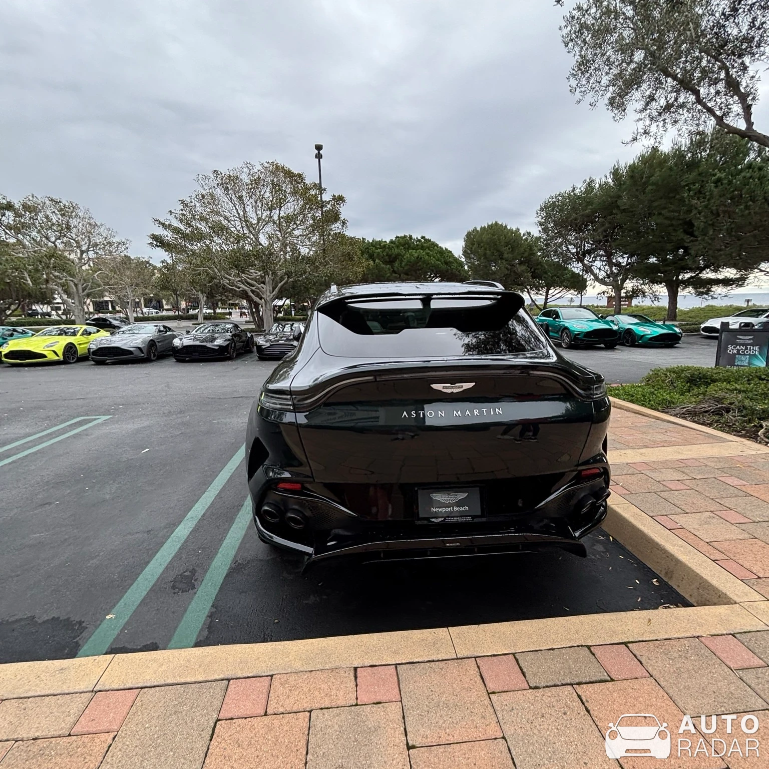 Aston Martin DBX707 spotted in Newport Beach, United States