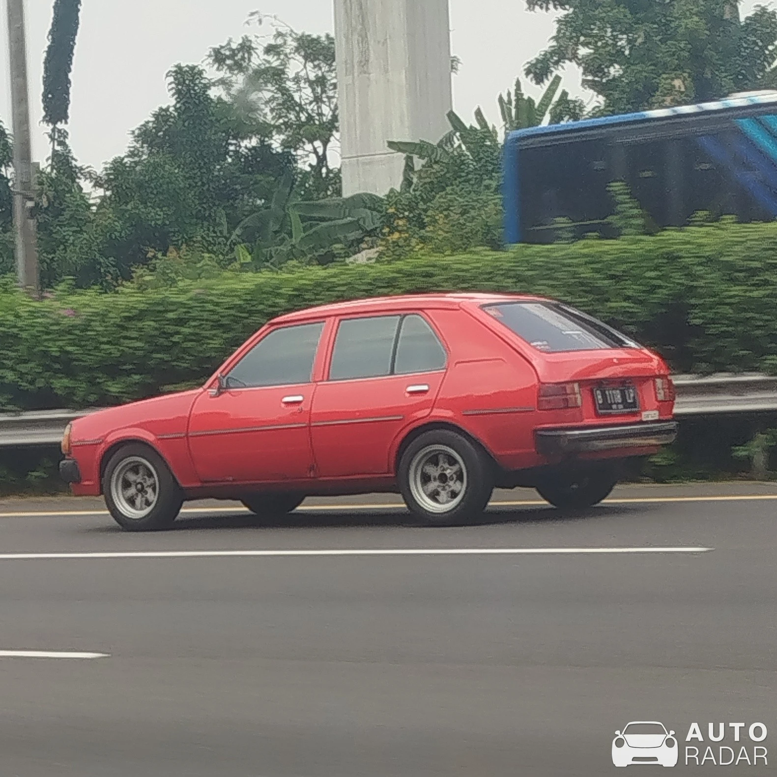 Mazda 323 Hatchback spotted in Jakarta