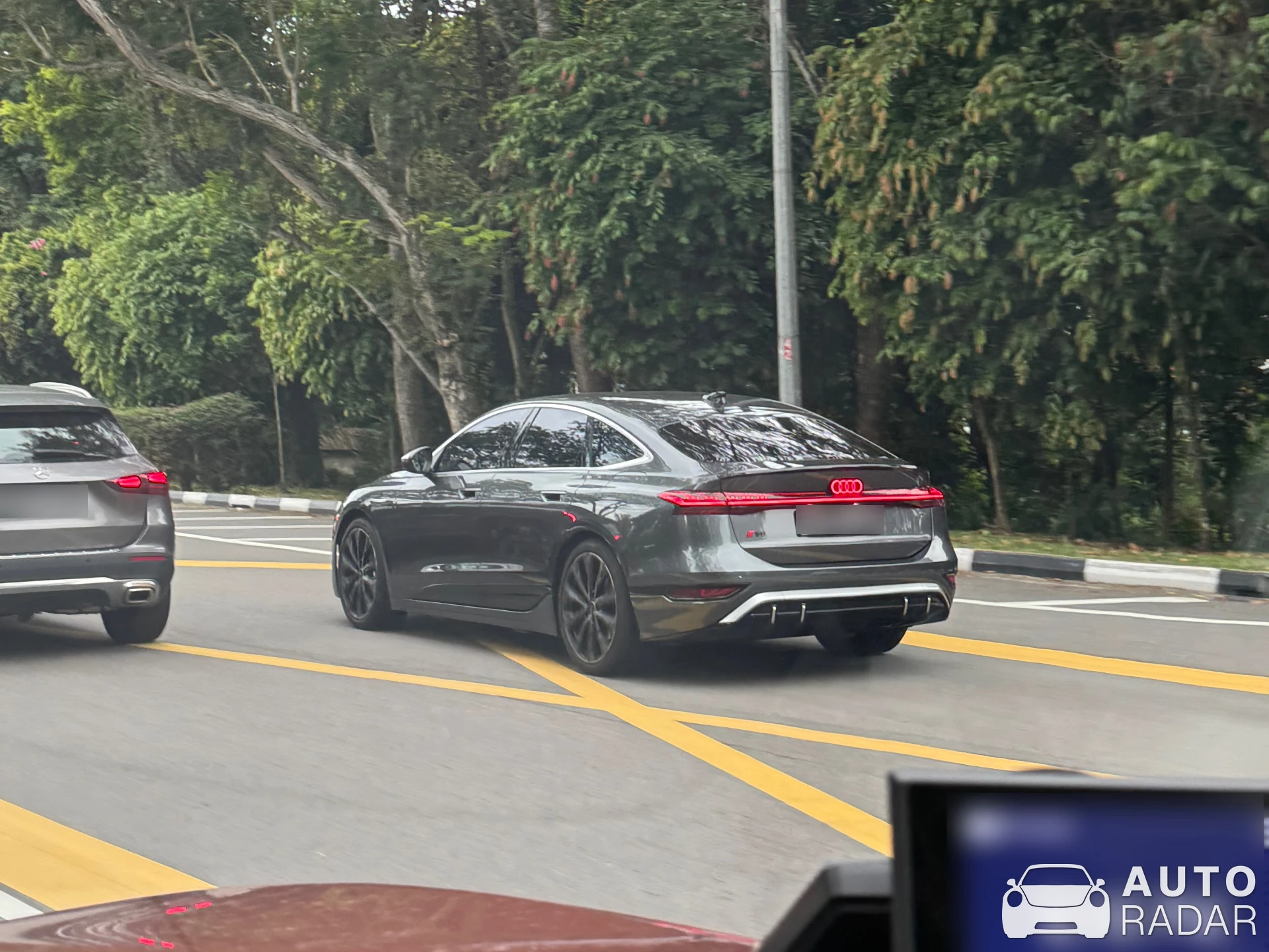 Audi S6 E-Tron spotted in Singapore