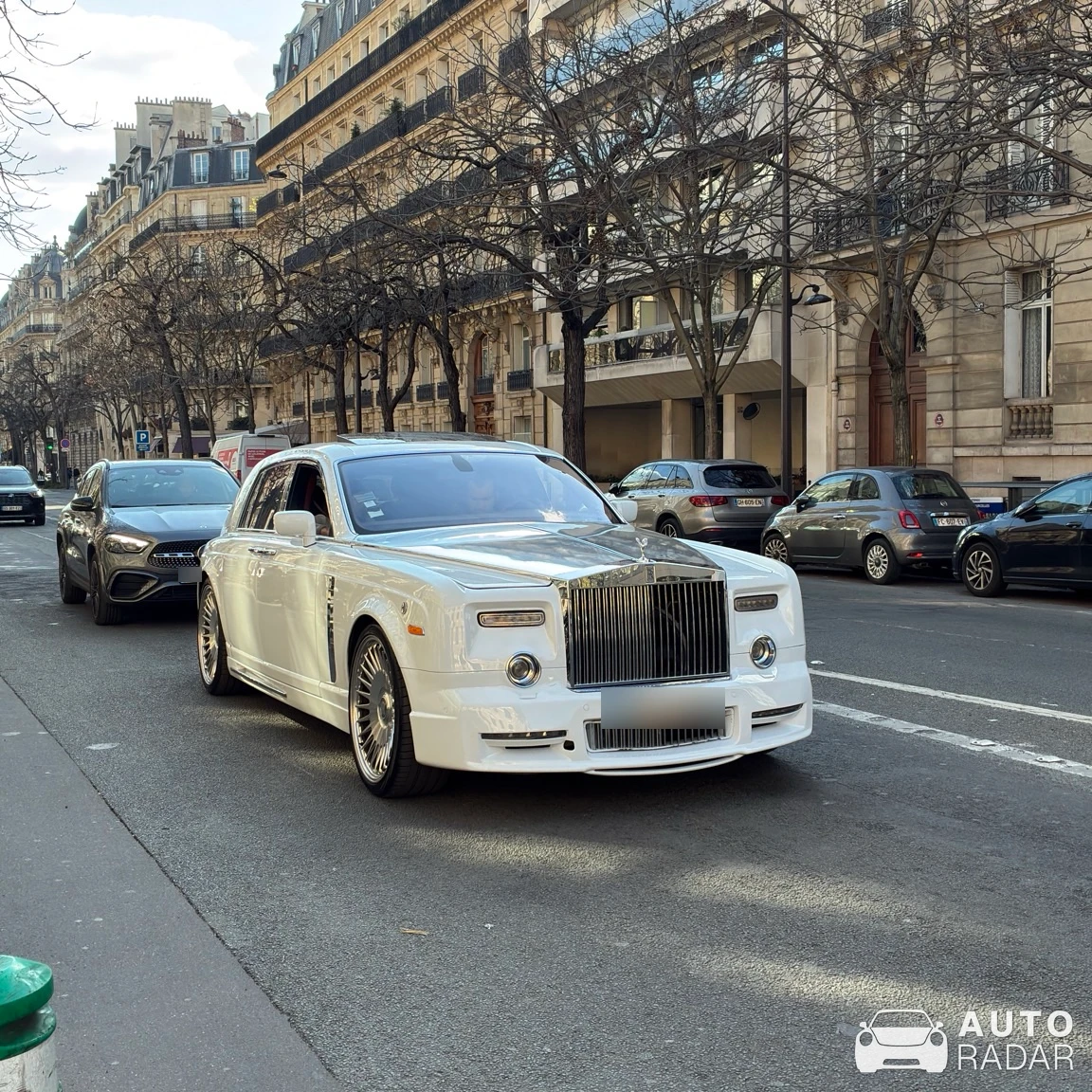 Rolls-Royce Phantom VII Mansory Conquistador spotted in Paris