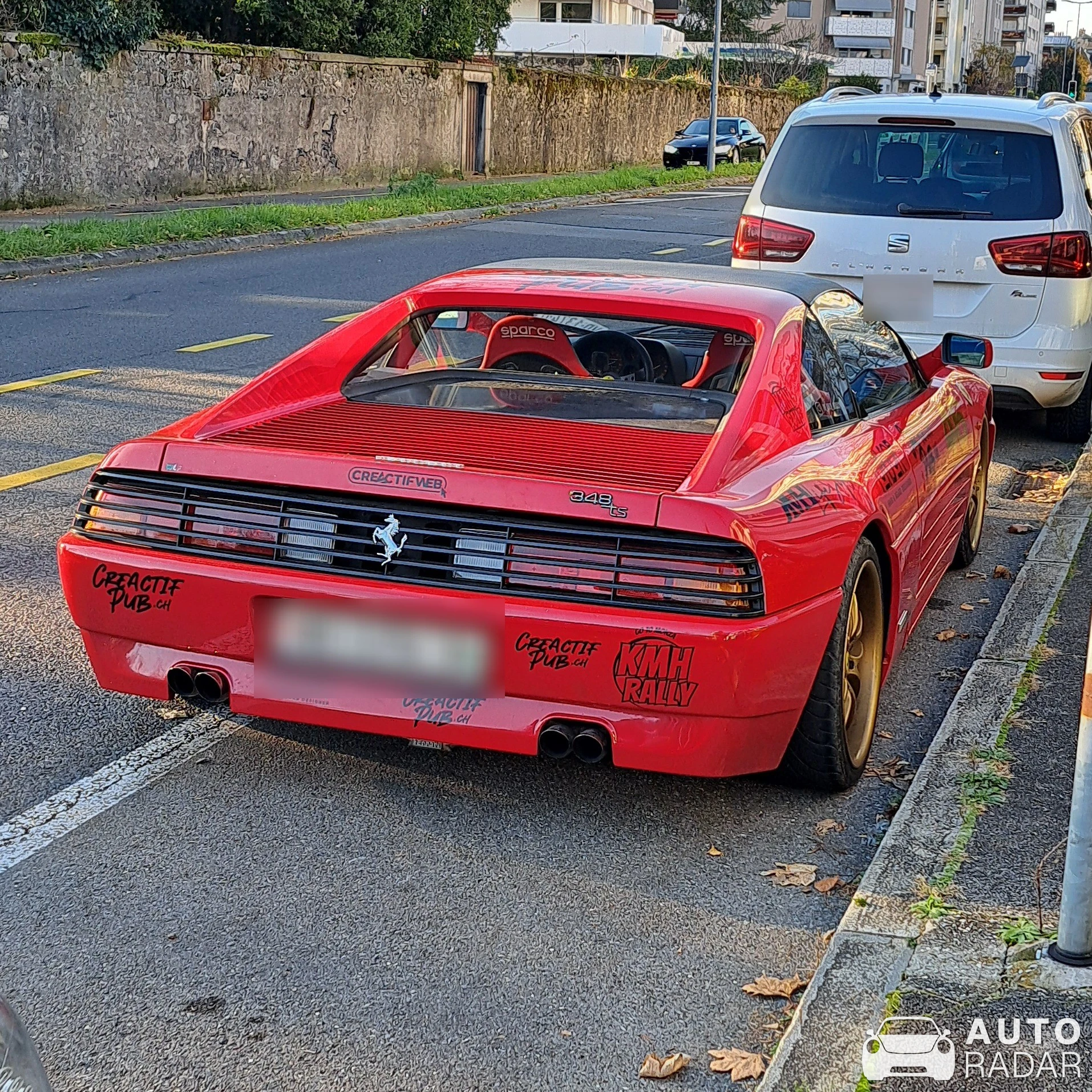 Ferrari 348 TS spotted in Vevey, Switzerland