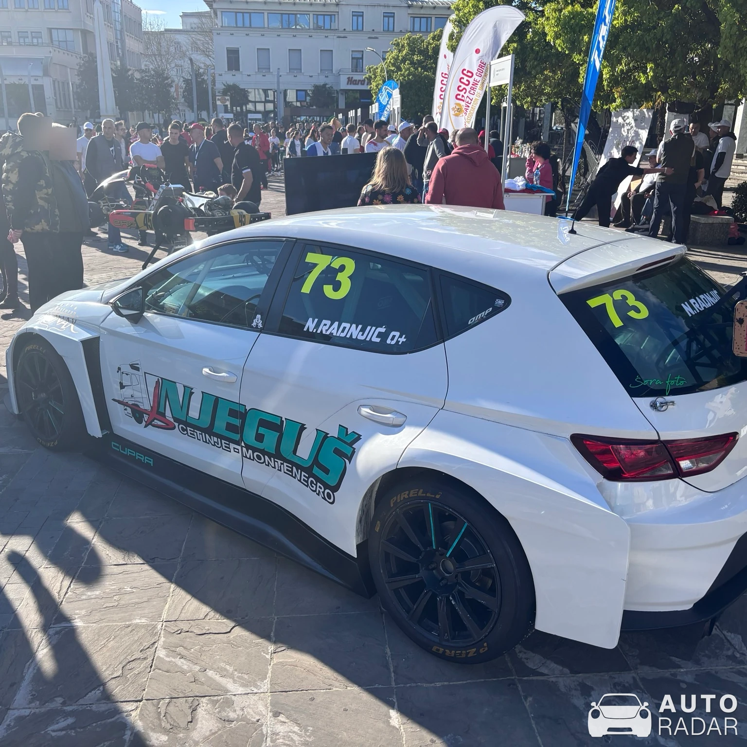CUPRA TCR spotted in Podgorica