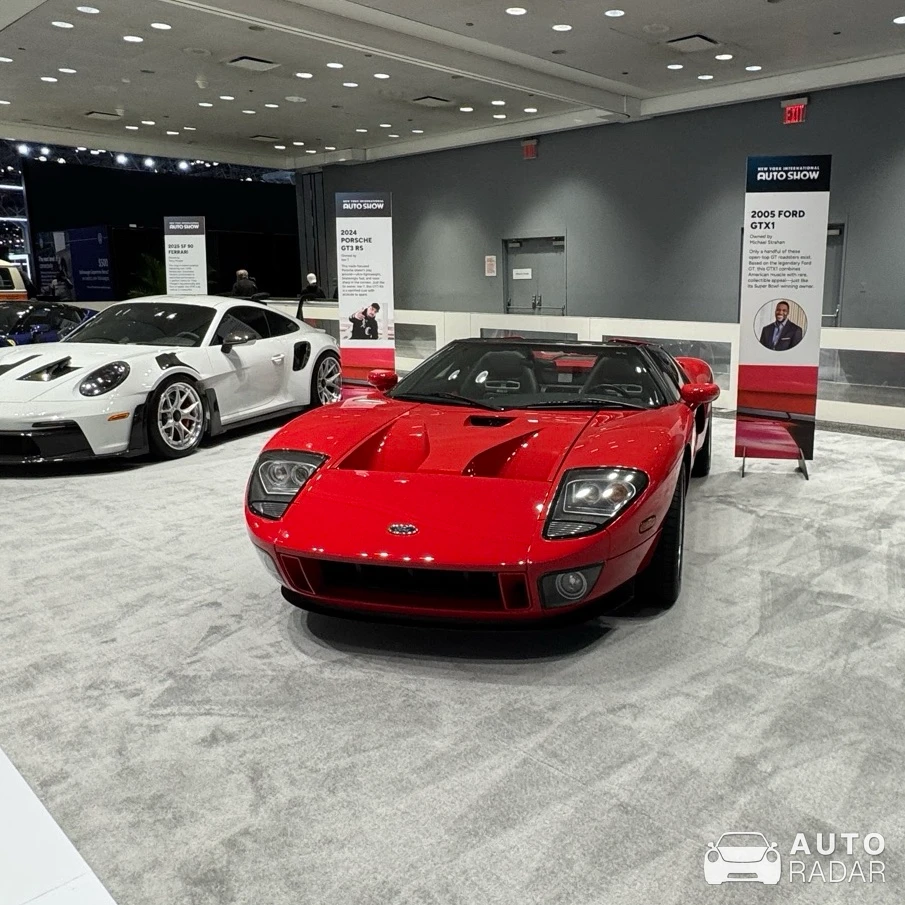 Ford GTX1 spotted in New York