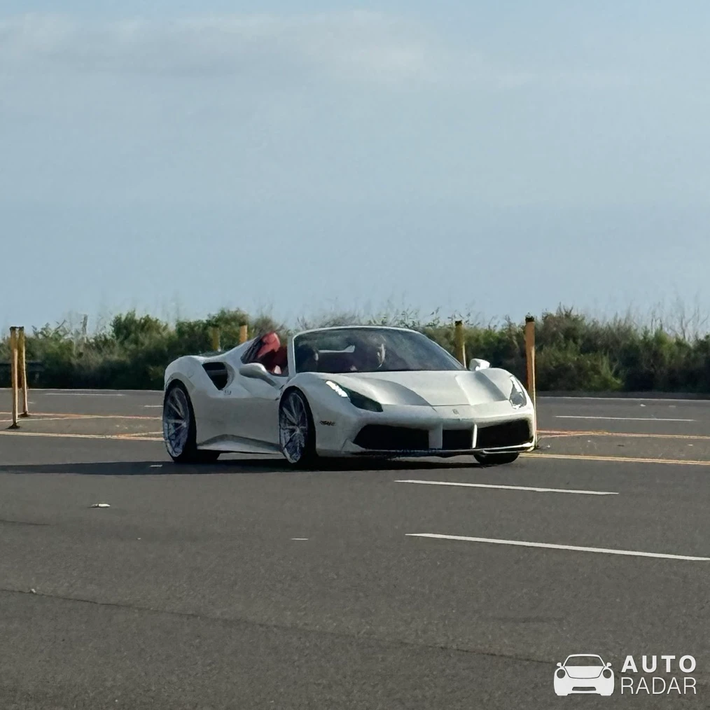 Ferrari 488 Spider spotted in Newport Beach, United States