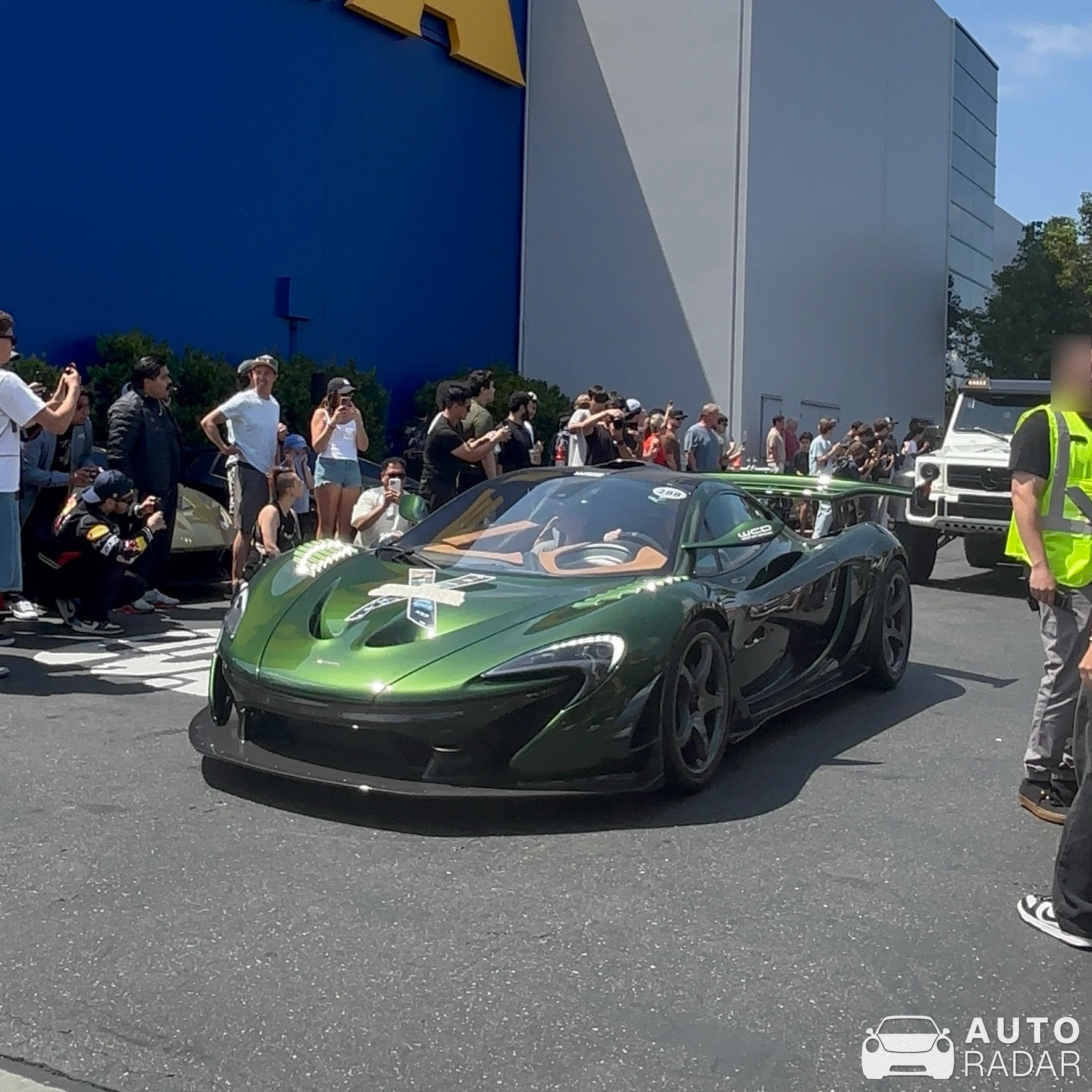 McLaren P1 HDK spotted in Costa Mesa