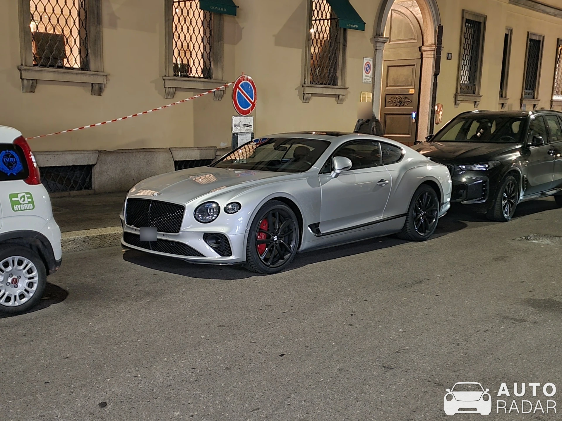 Bentley Continental GT V8 S spotted in Milano, Italy