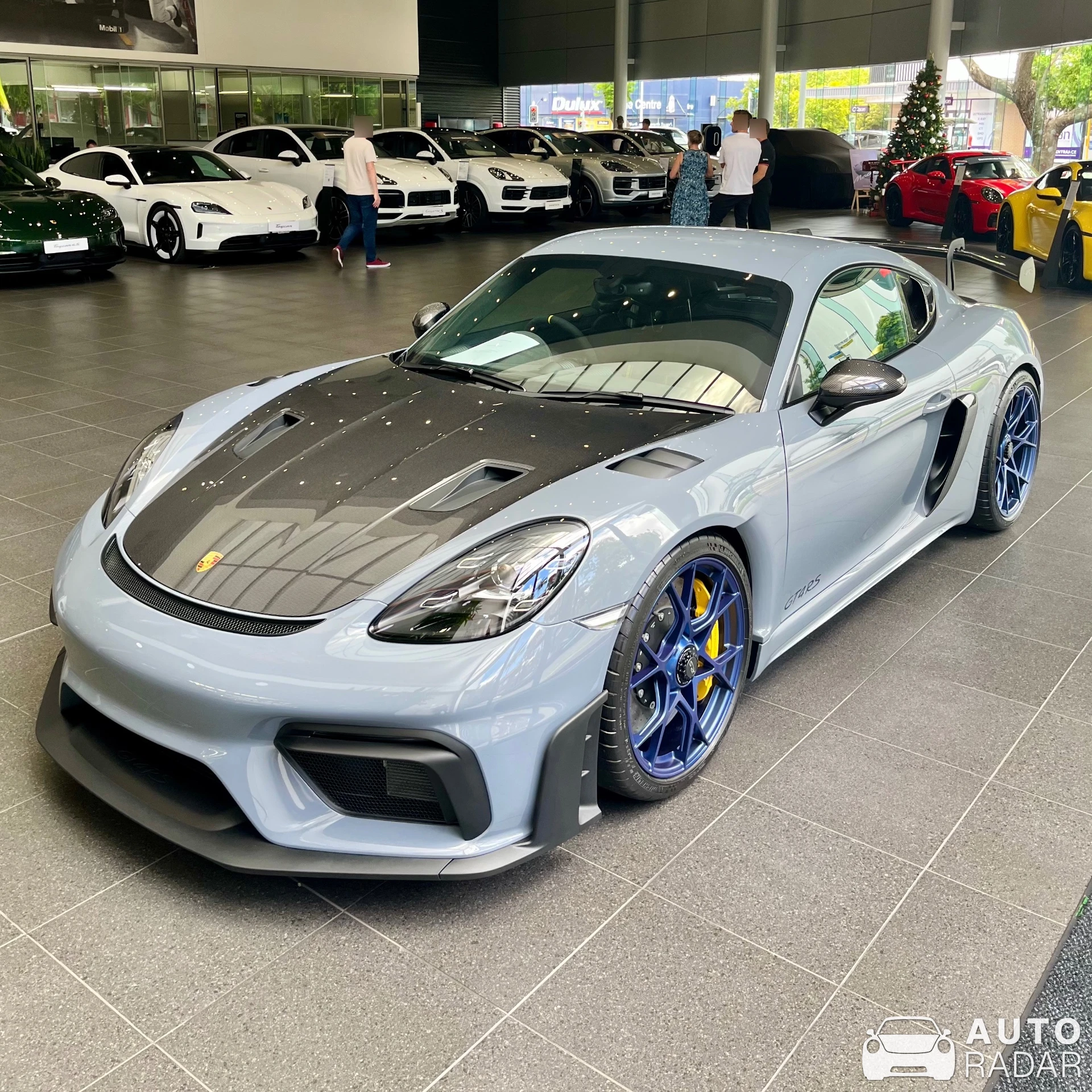 Porsche 718 Cayman GT4 RS spotted in Newstead, Australia