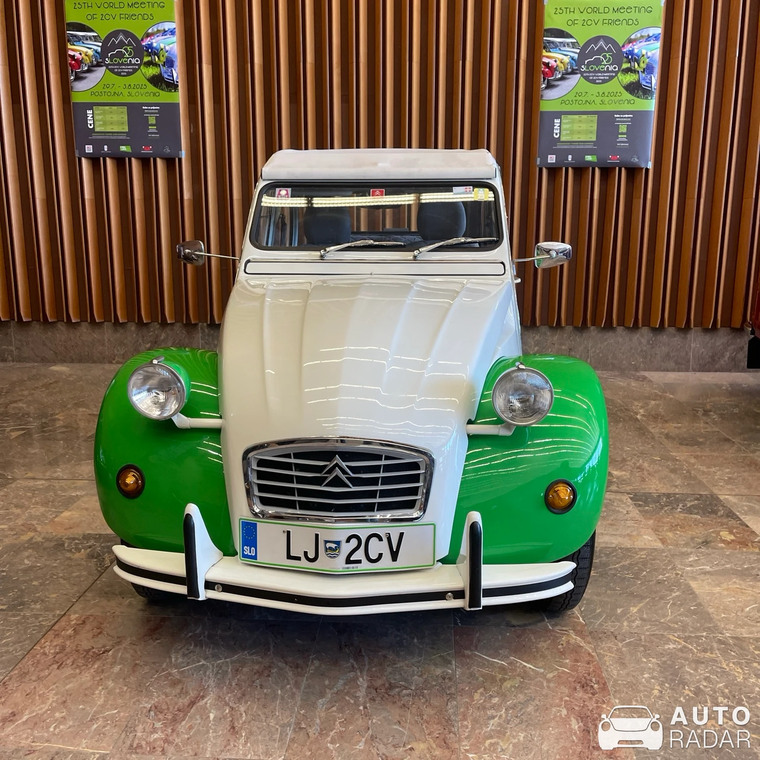 Citroën 2CV spotted in Ljubljana, Slovenija
