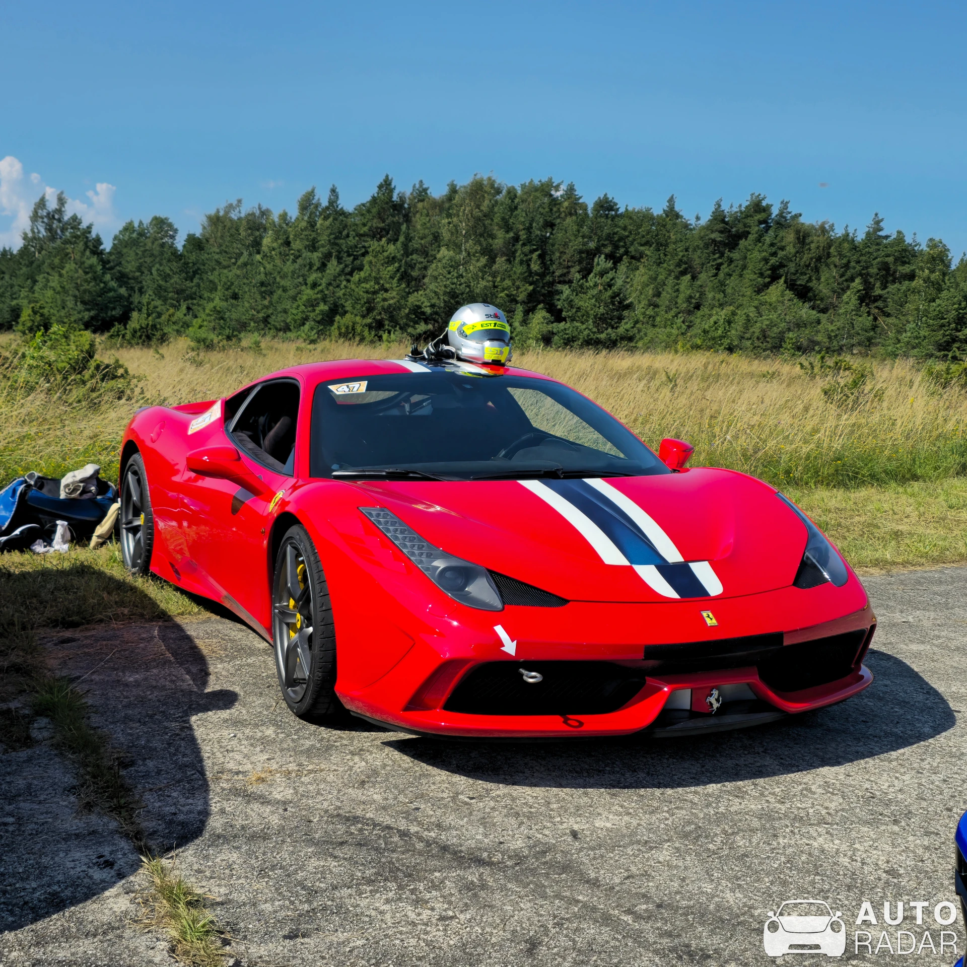 Ferrari 458 Speciale spotted in Haapsalu