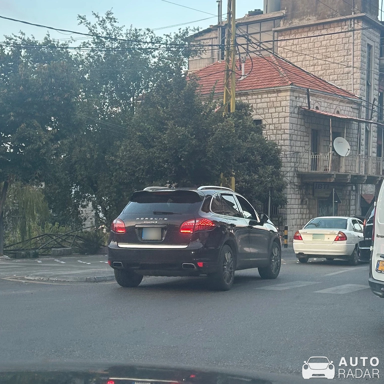 Porsche Cayenne S spotted in Bikfaiya, Lebanon