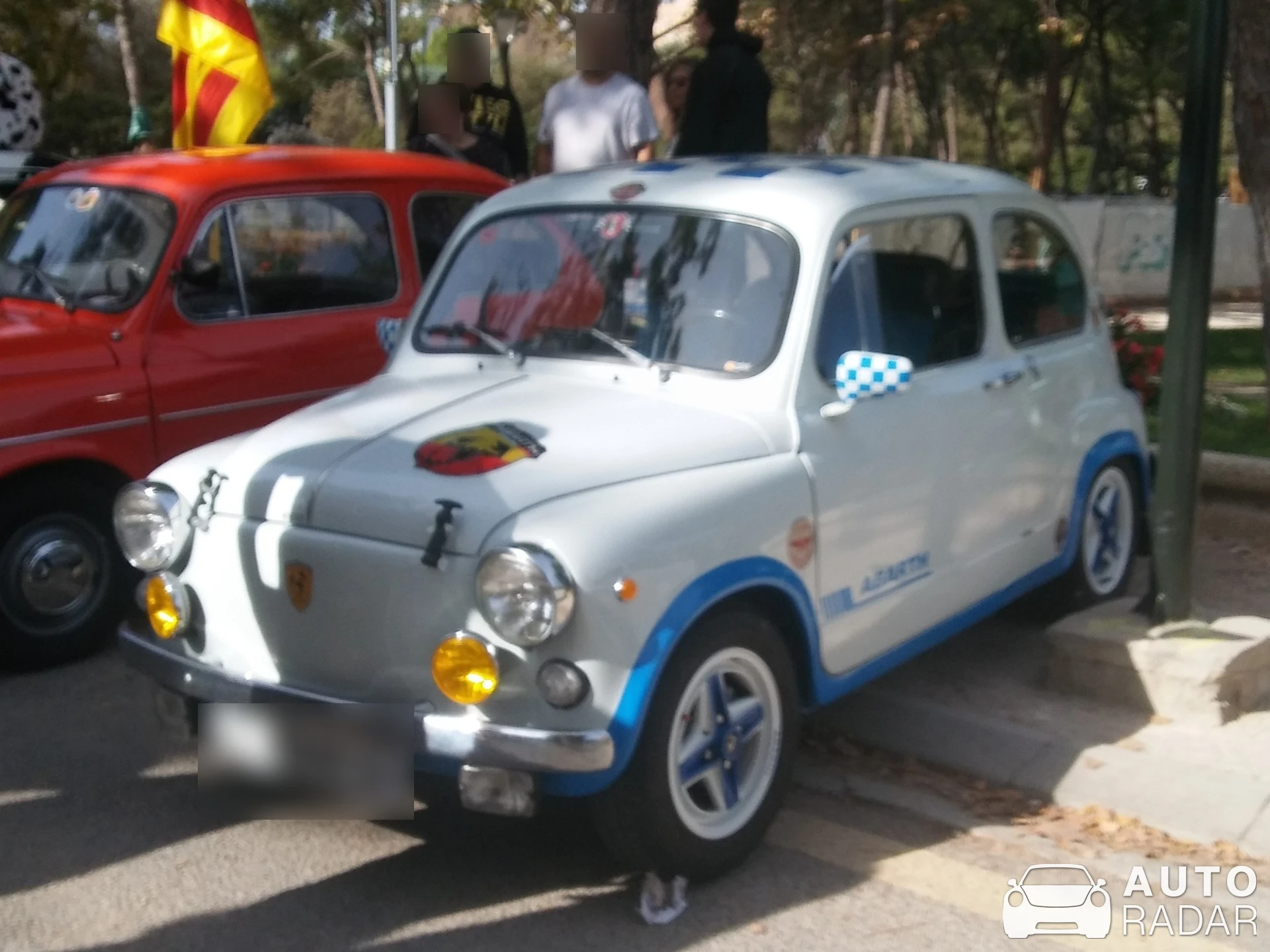 SEAT 600 Abarth spotted in Zaragoza, Spain
