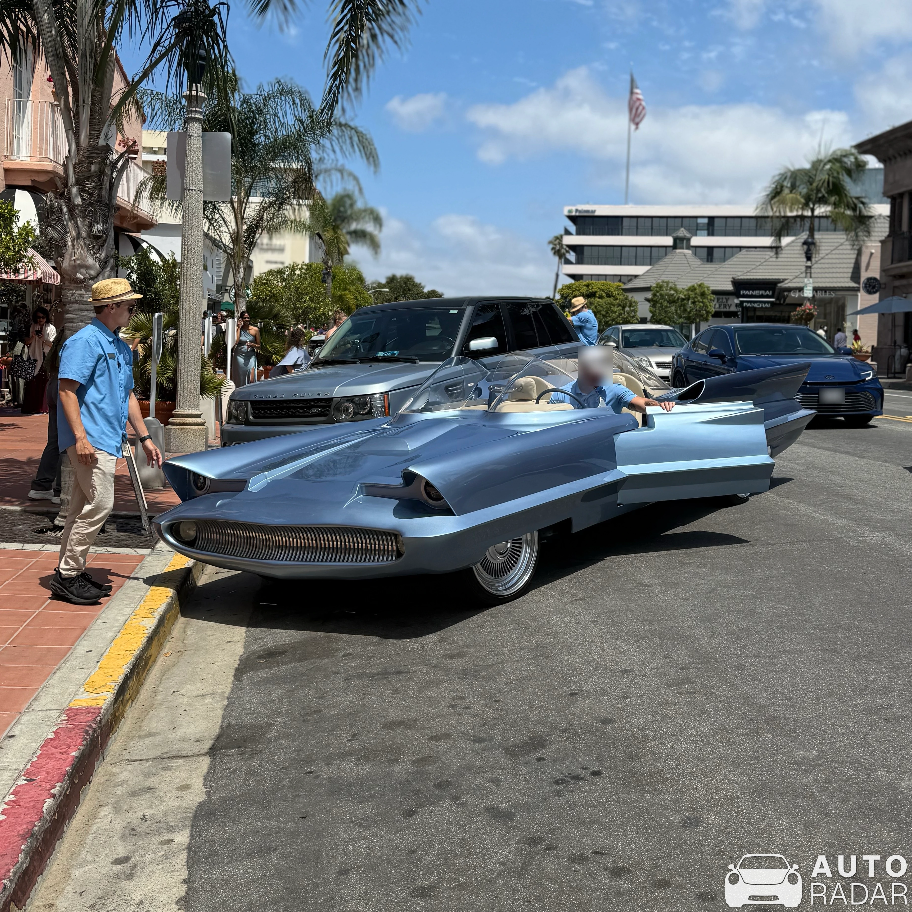 Lincoln Futura 1966 Batmobile Replica spotted in San Diego