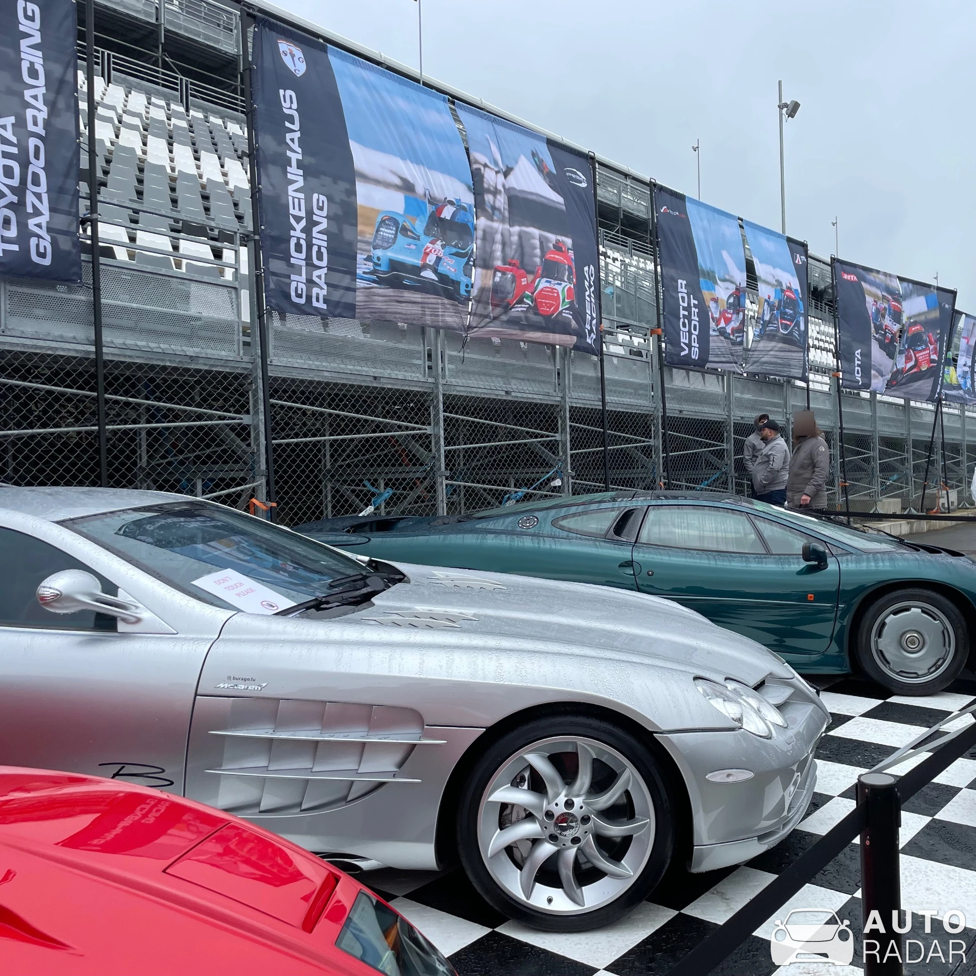 Mercedes-Benz SLR McLaren spotted in Spa, Belgien