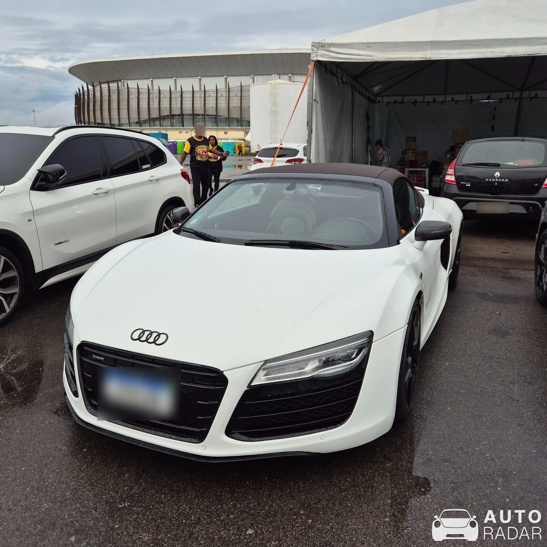 Audi R8 V10 spotted in Barra da Tijuca, Brazil