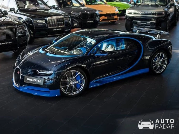 Bugatti Chiron Sport spotted in Москва, Россия