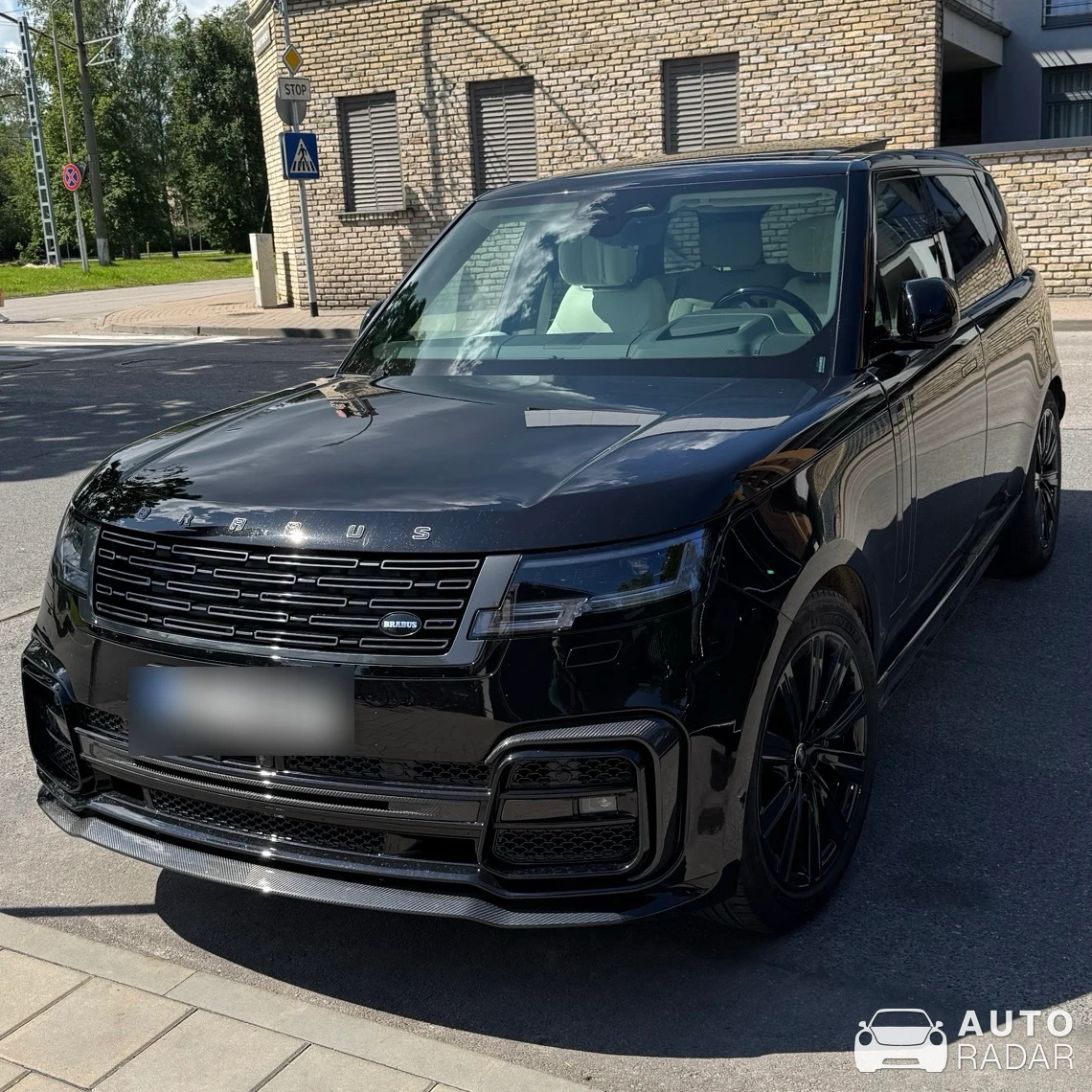 Brabus Range Rover 600 spotted in Jūrmala, Latvia
