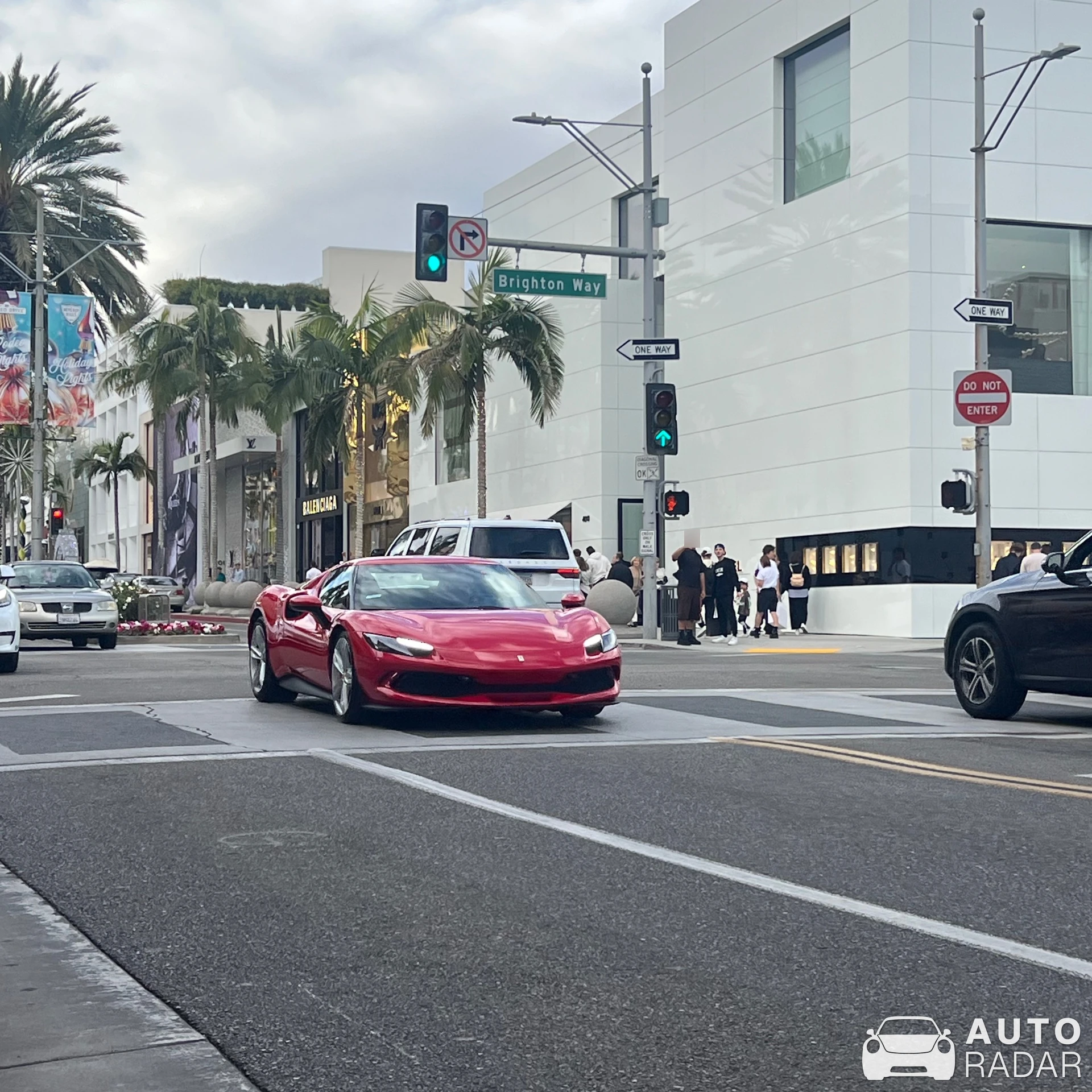 Ferrari 296 GTB spotted in Beverly Hills, United States