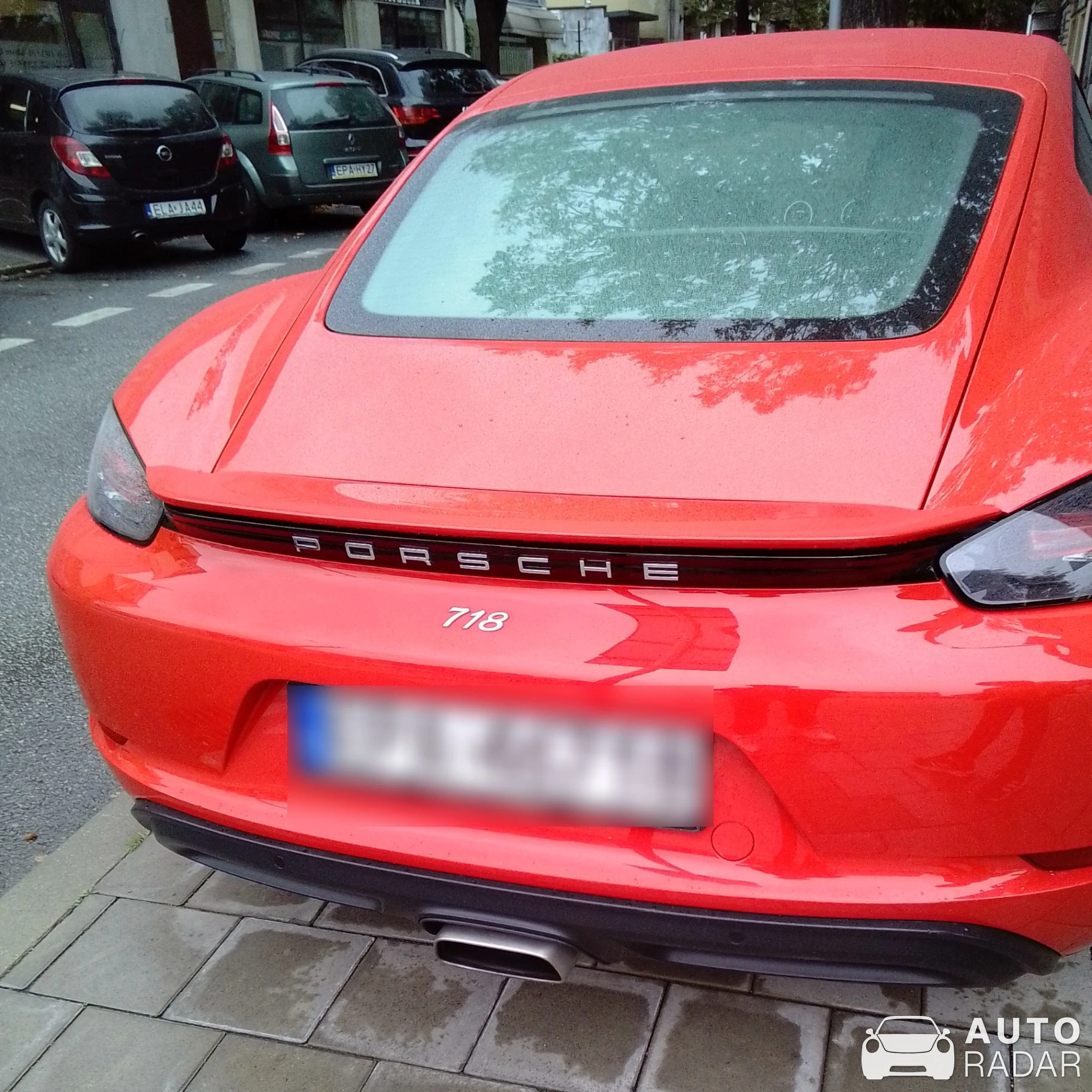 Porsche 718 Cayman T spotted in Pabianice, Polska