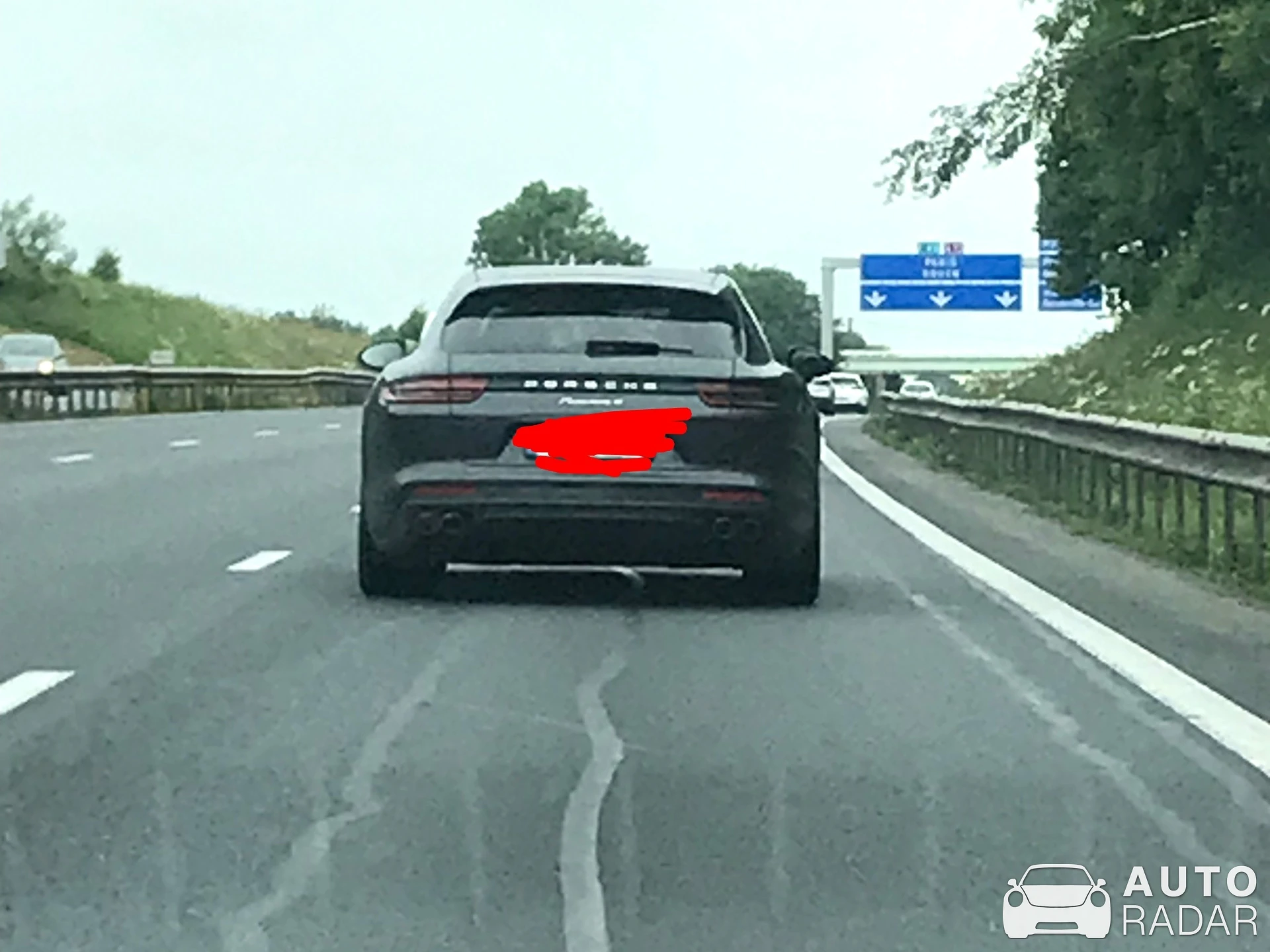 Porsche 971 Panamera 4S Sport Turismo spotted