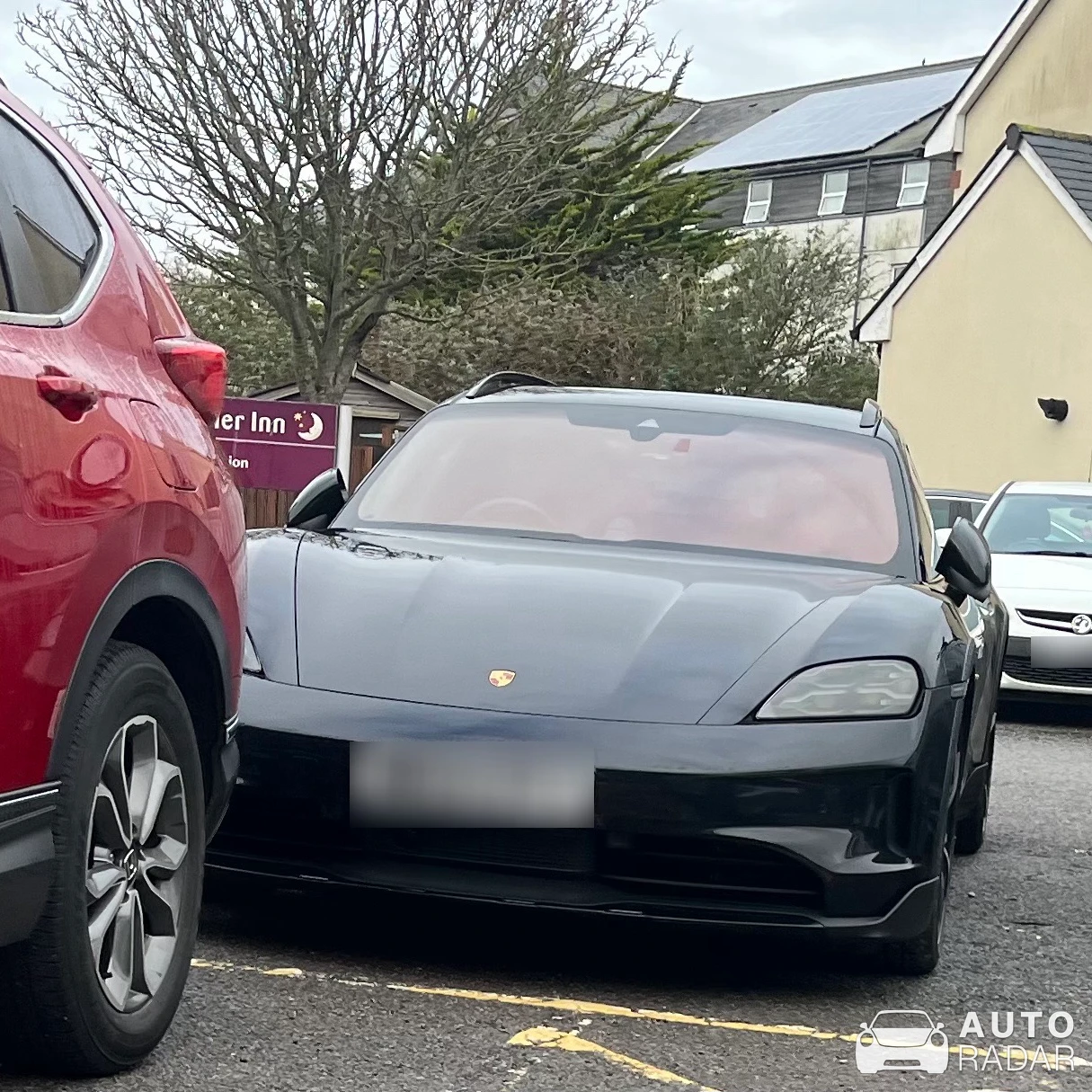 Porsche Taycan Turbo S Sport Turismo spotted in Plymouth