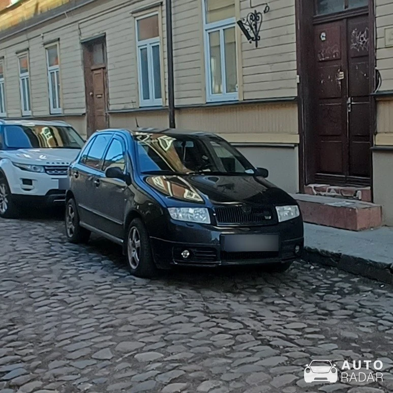 Škoda Fabia vRS spotted in Liepāja