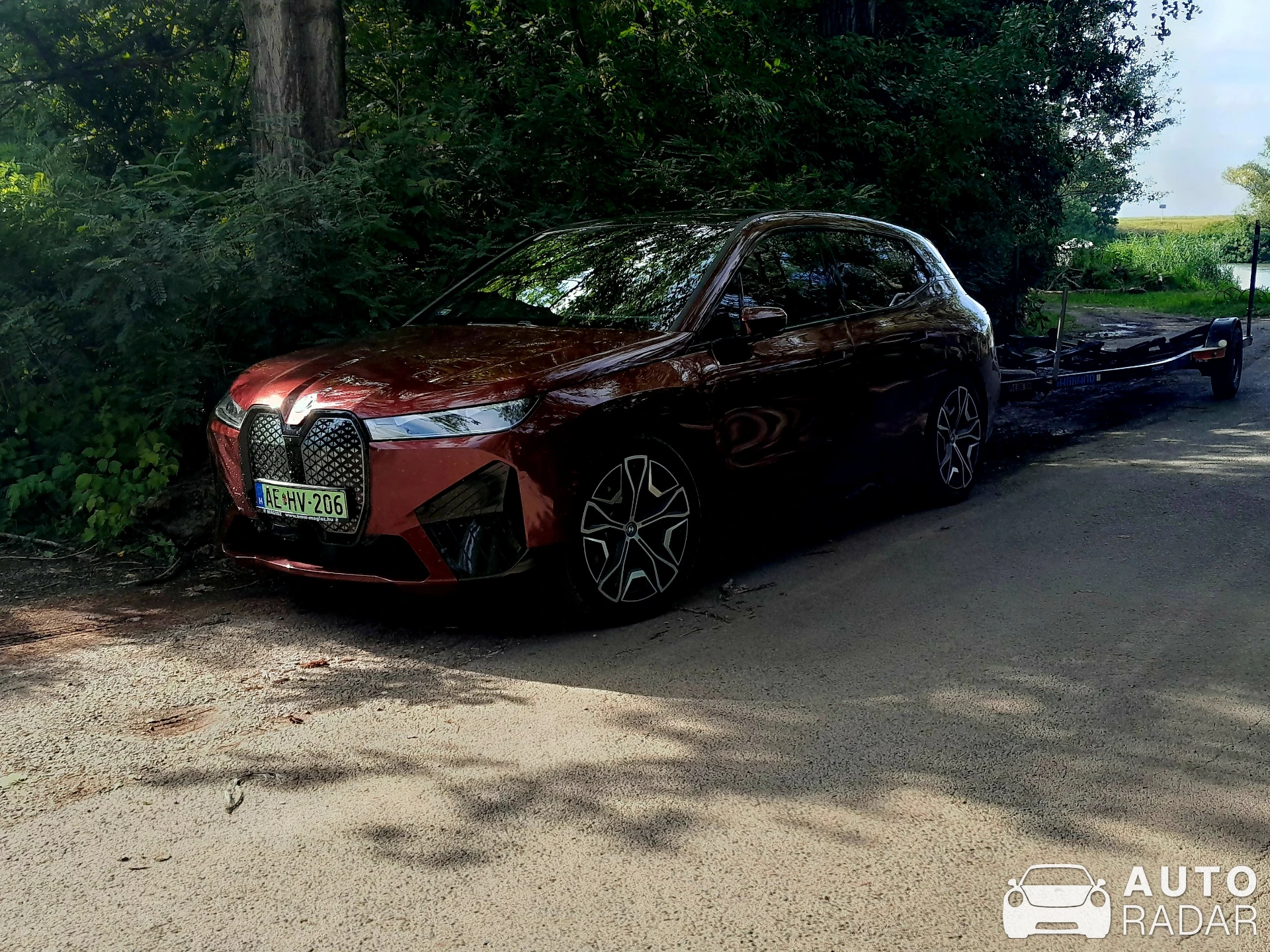 BMW iX2 spotted in Tiszatardos