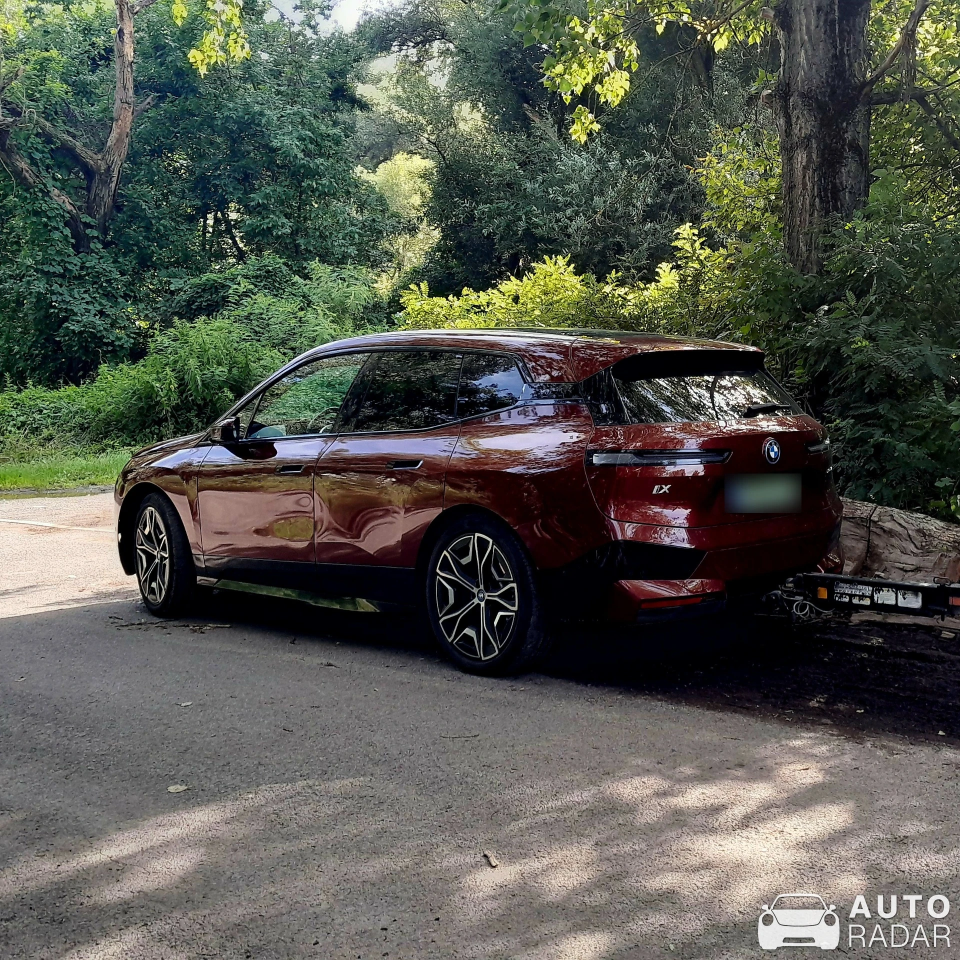 BMW iX2 spotted in Tiszatardos, Hungary