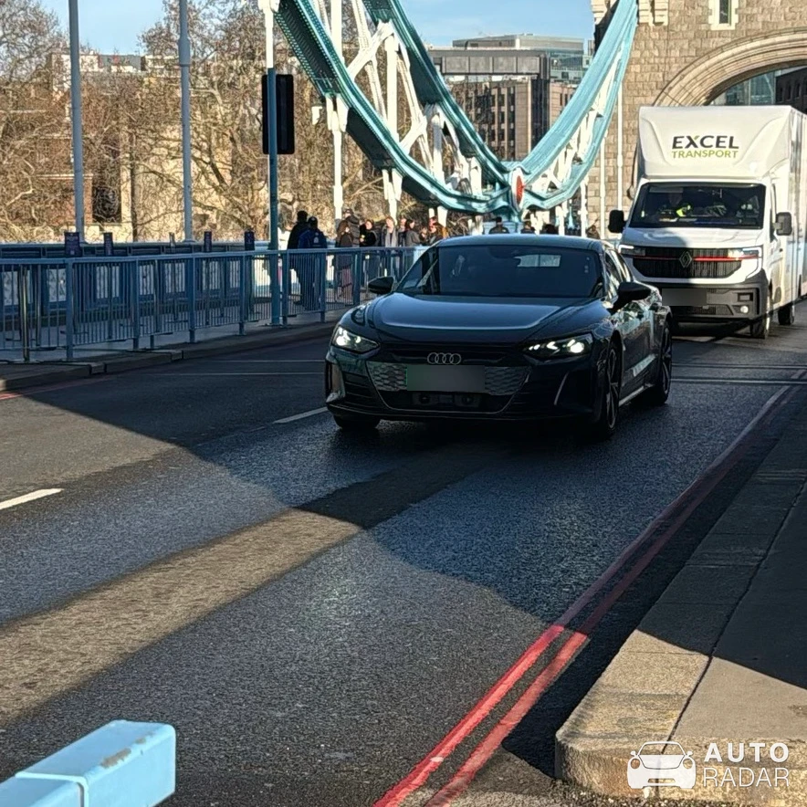Audi RS E-Tron GT spotted in London, United Kingdom