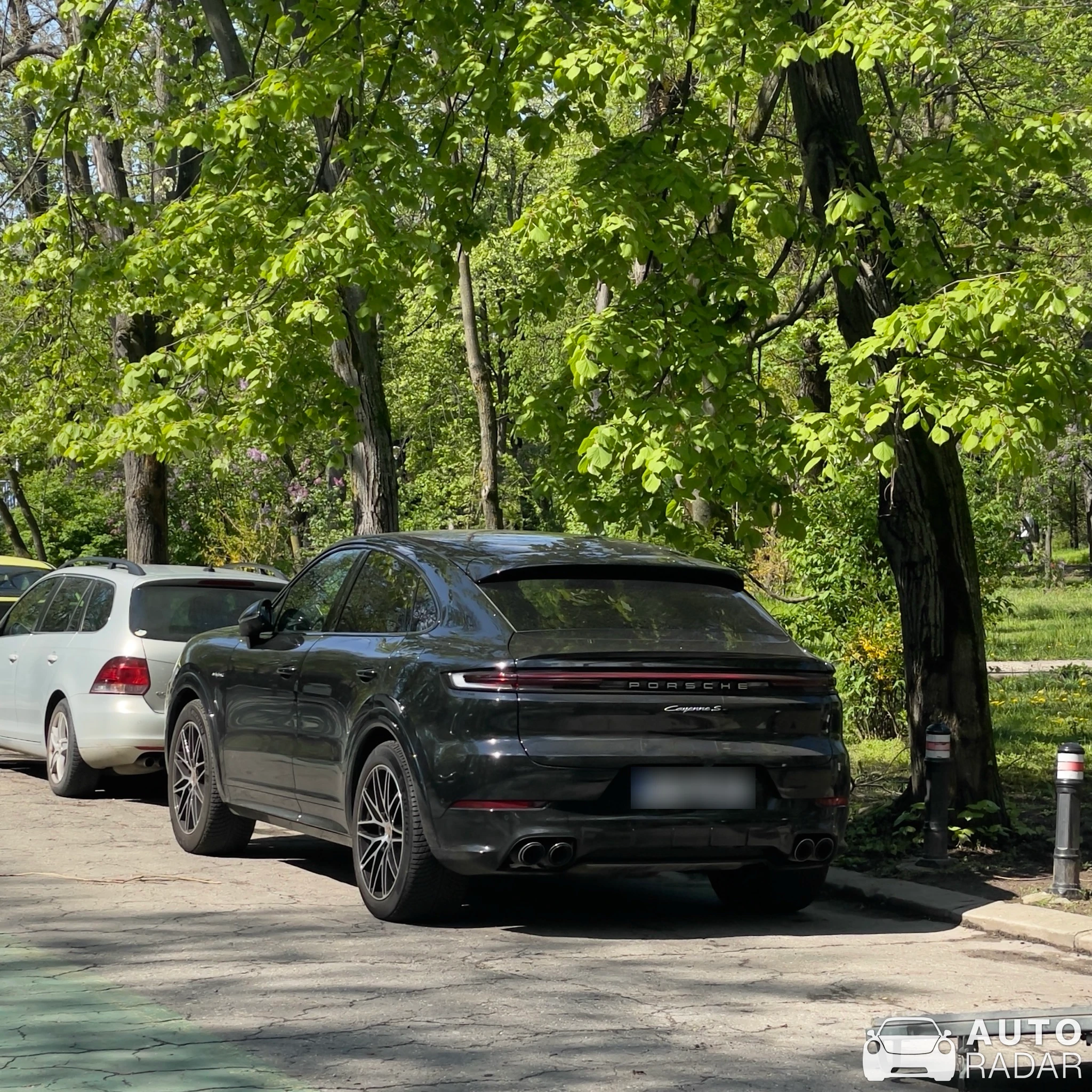 Porsche Cayenne Coupé S spotted in București
