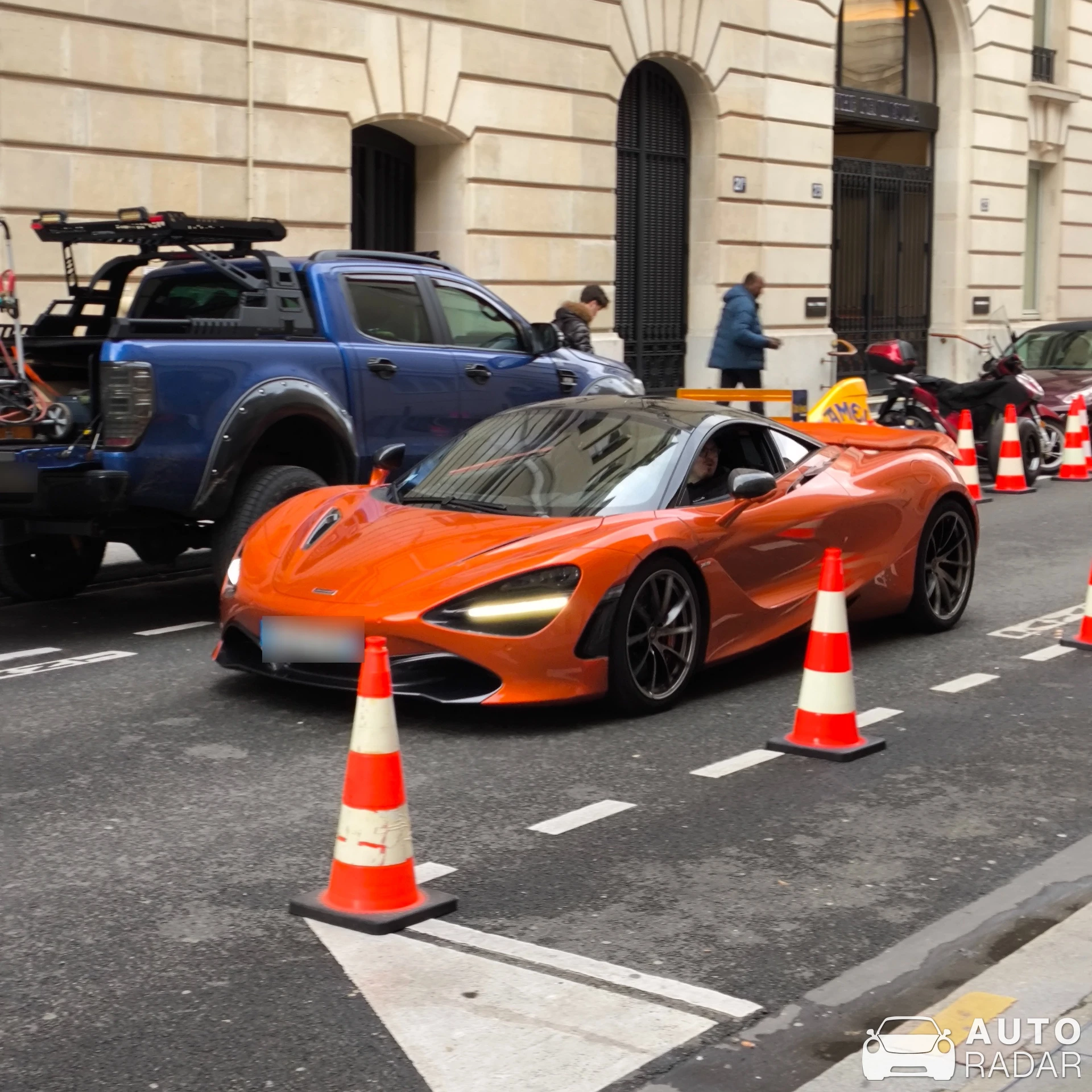 McLaren 720S spotted in Paris, France
