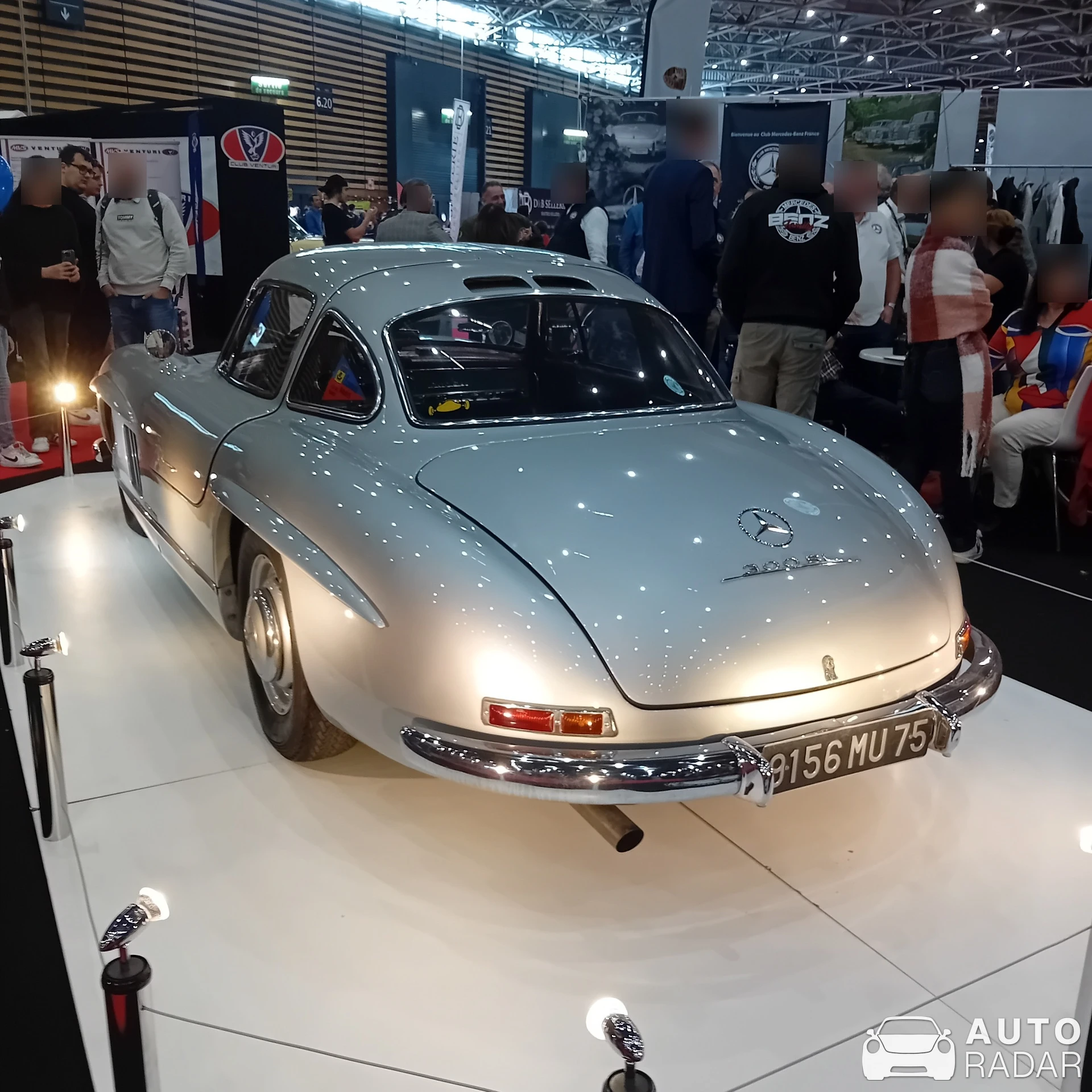 Mercedes-Benz 300SL Roadster spotted in Lyon, France