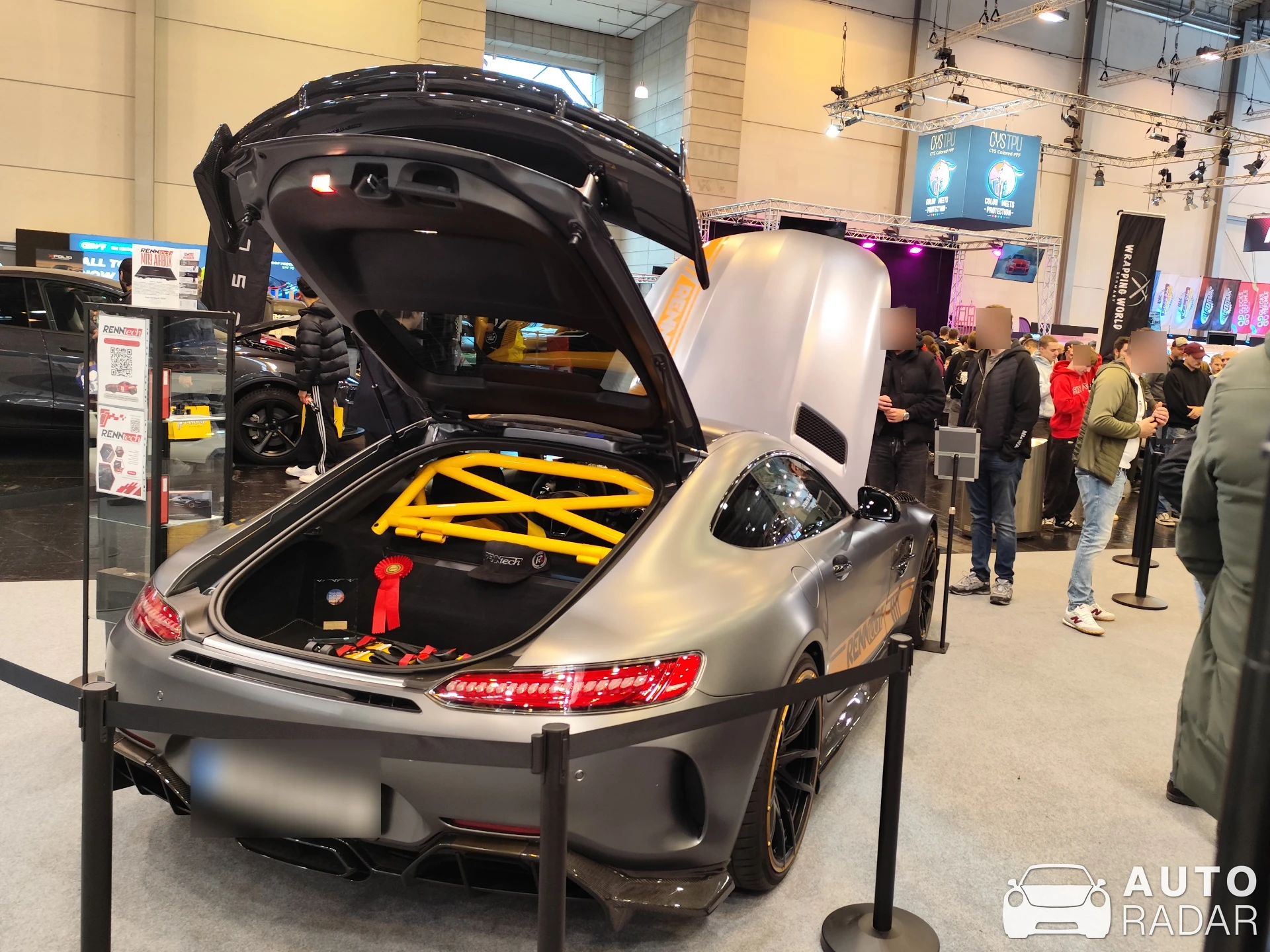 Mercedes-AMG Renntech GT R C190 spotted in Essen